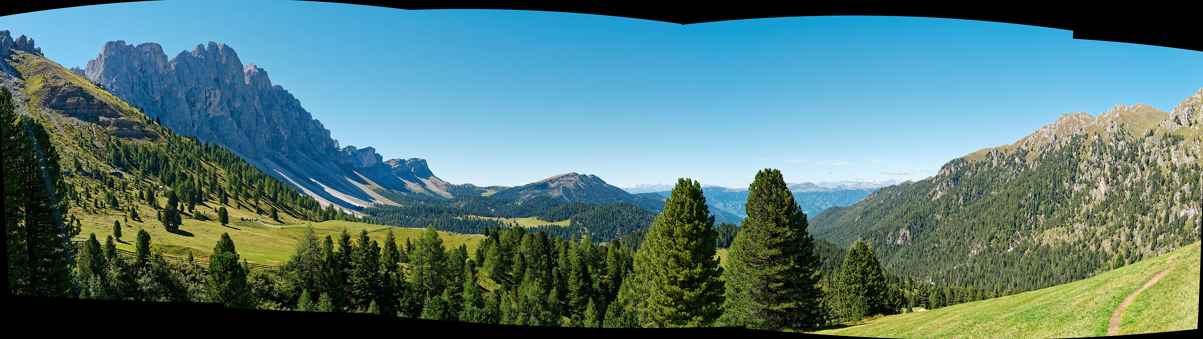 Panoramica val di Funes, 2025