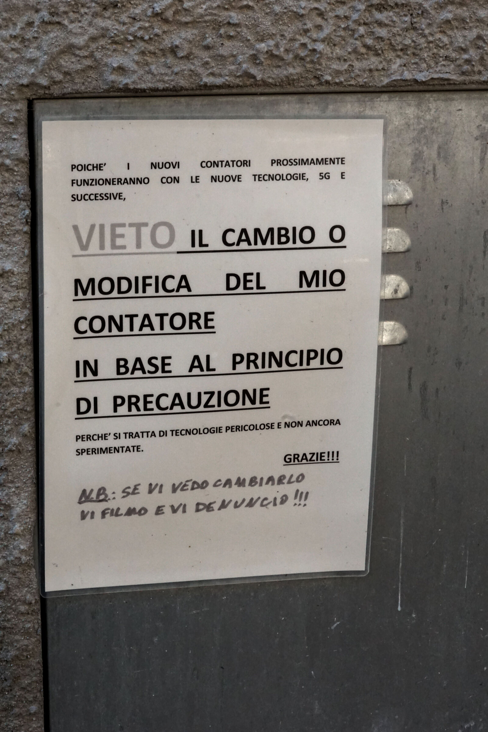 Keep Out 5G OR later