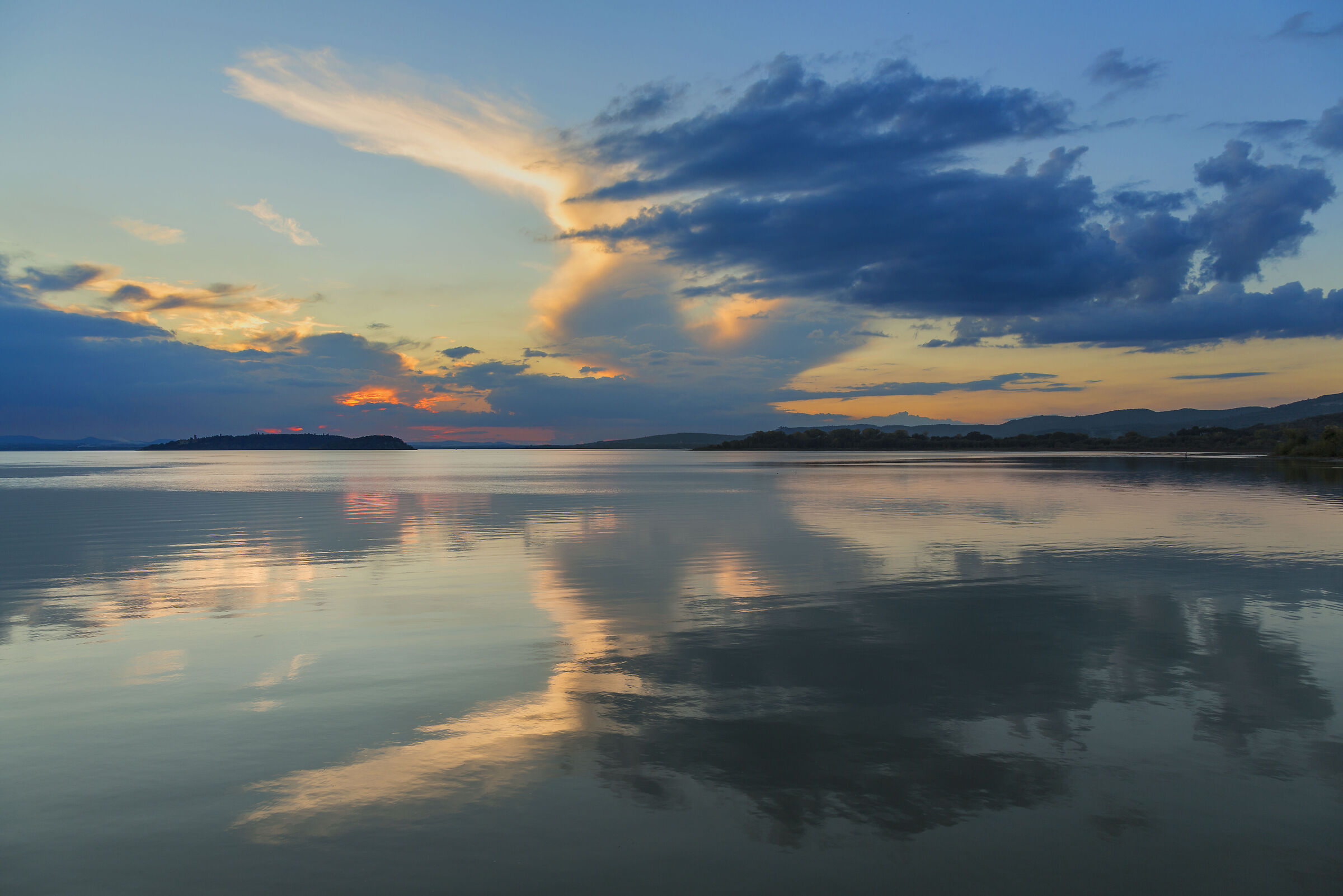 Riflessi dopo il calar del Sole