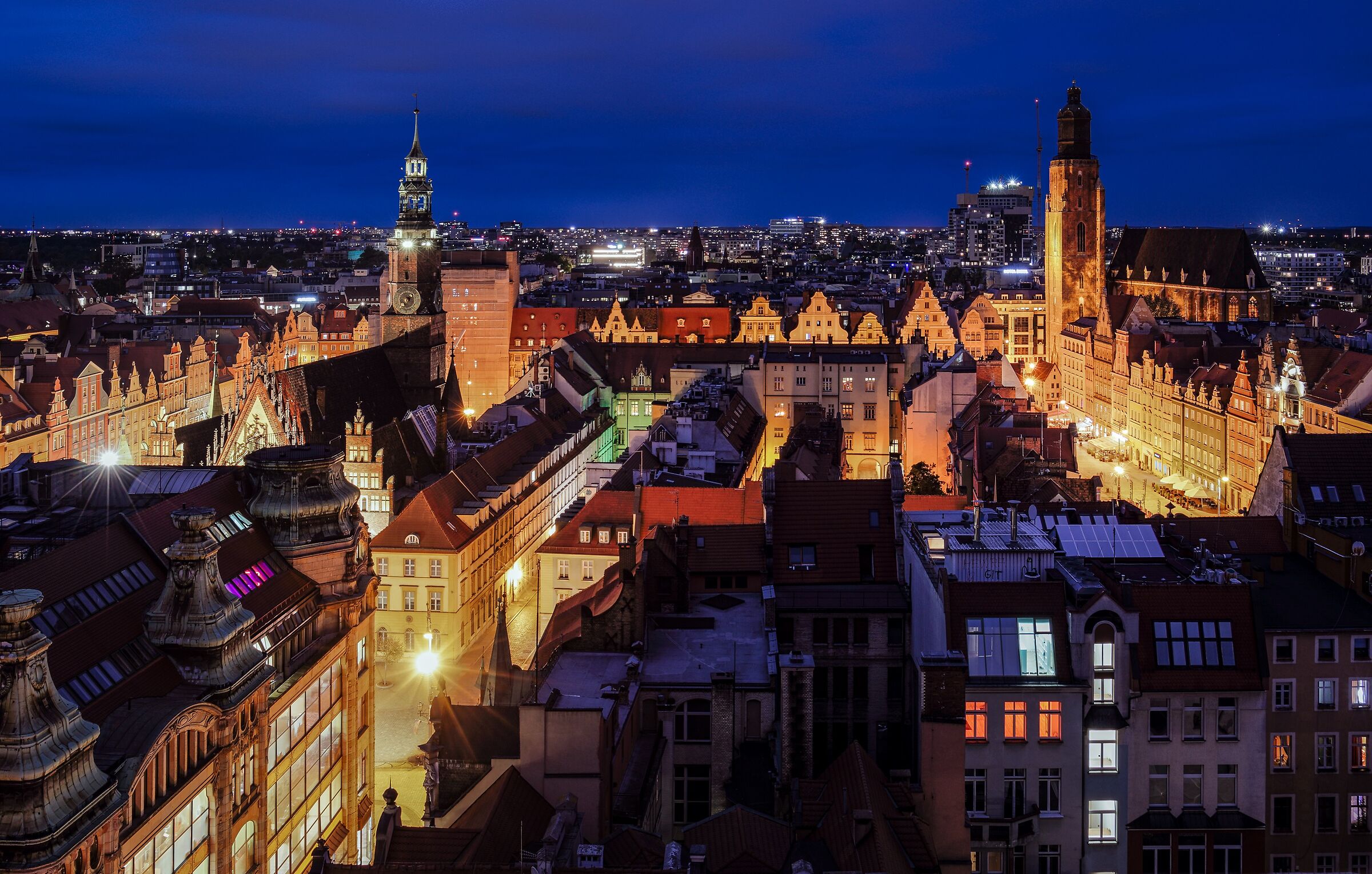 Sopra i tetti di Breslavia