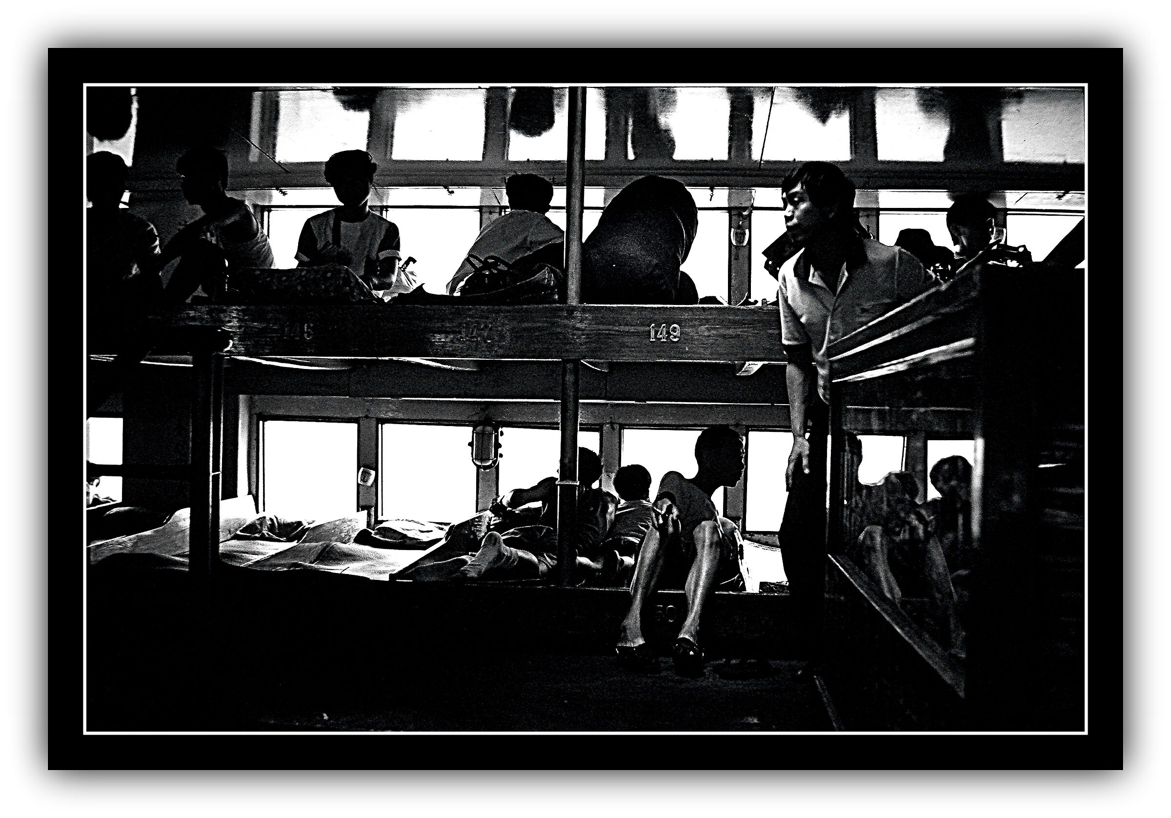 Sul battello fluviale