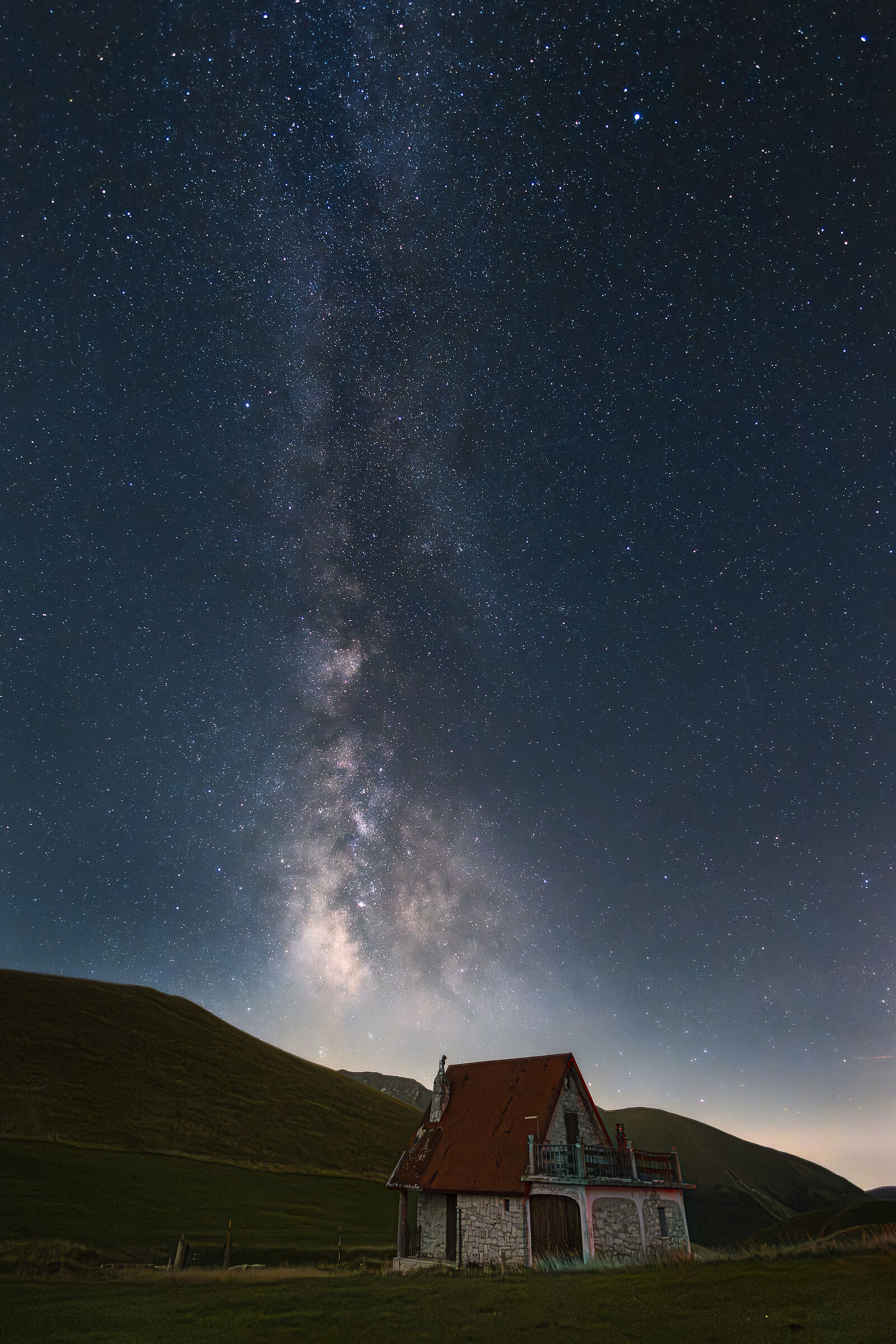 Lucio's house & the stars