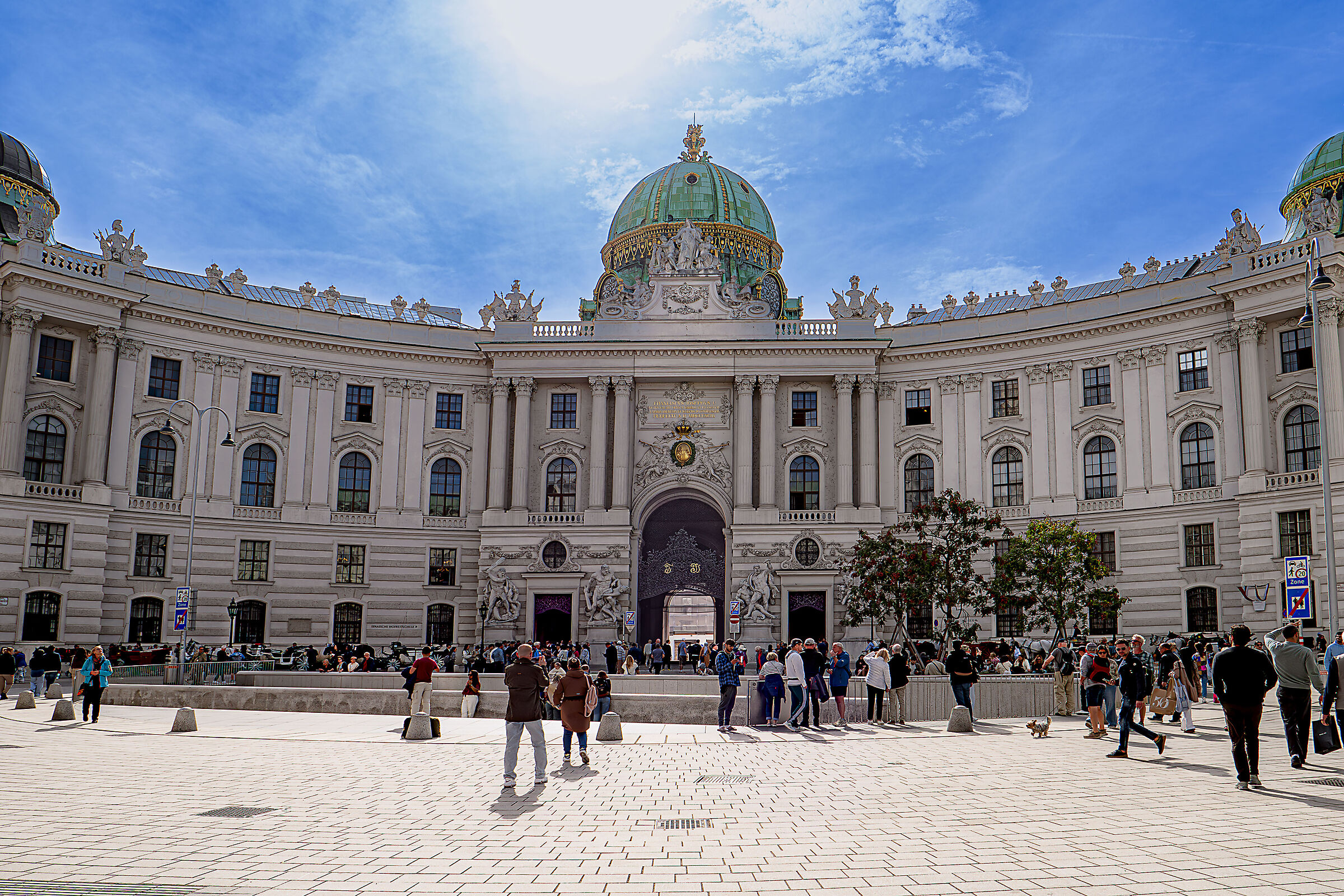 Piazza Michaelerplatz - Vienna