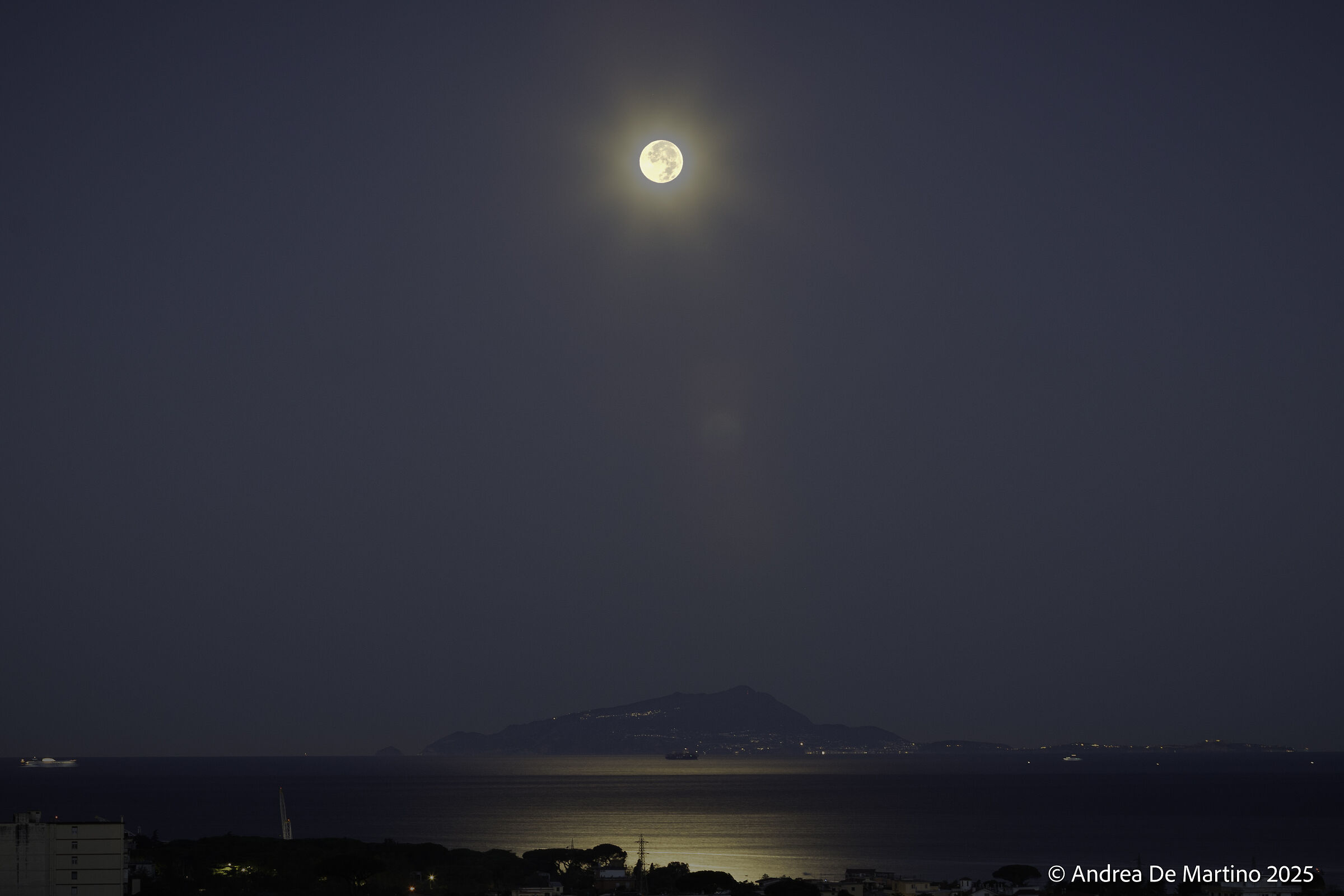 The Moon over Ischia