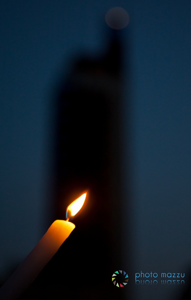 Lictorian Tower by candlelight ...