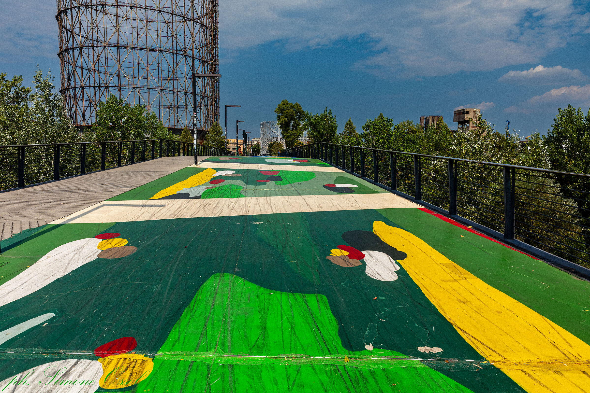 Il Gazometro dell'Ostiense