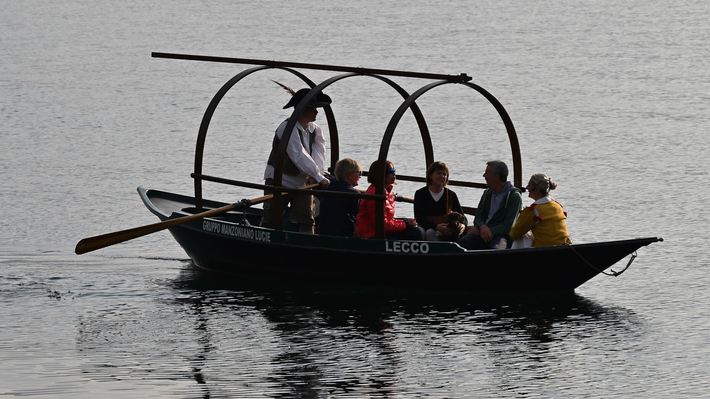 Lucia on Lake Garlate 3