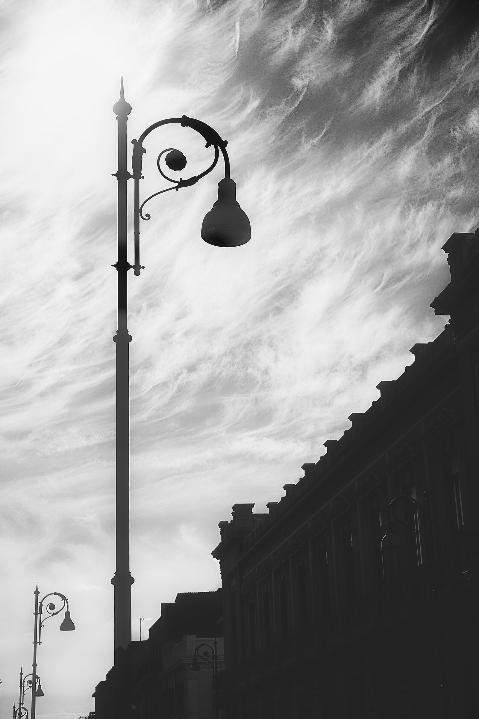 Brushstrokes of the sky