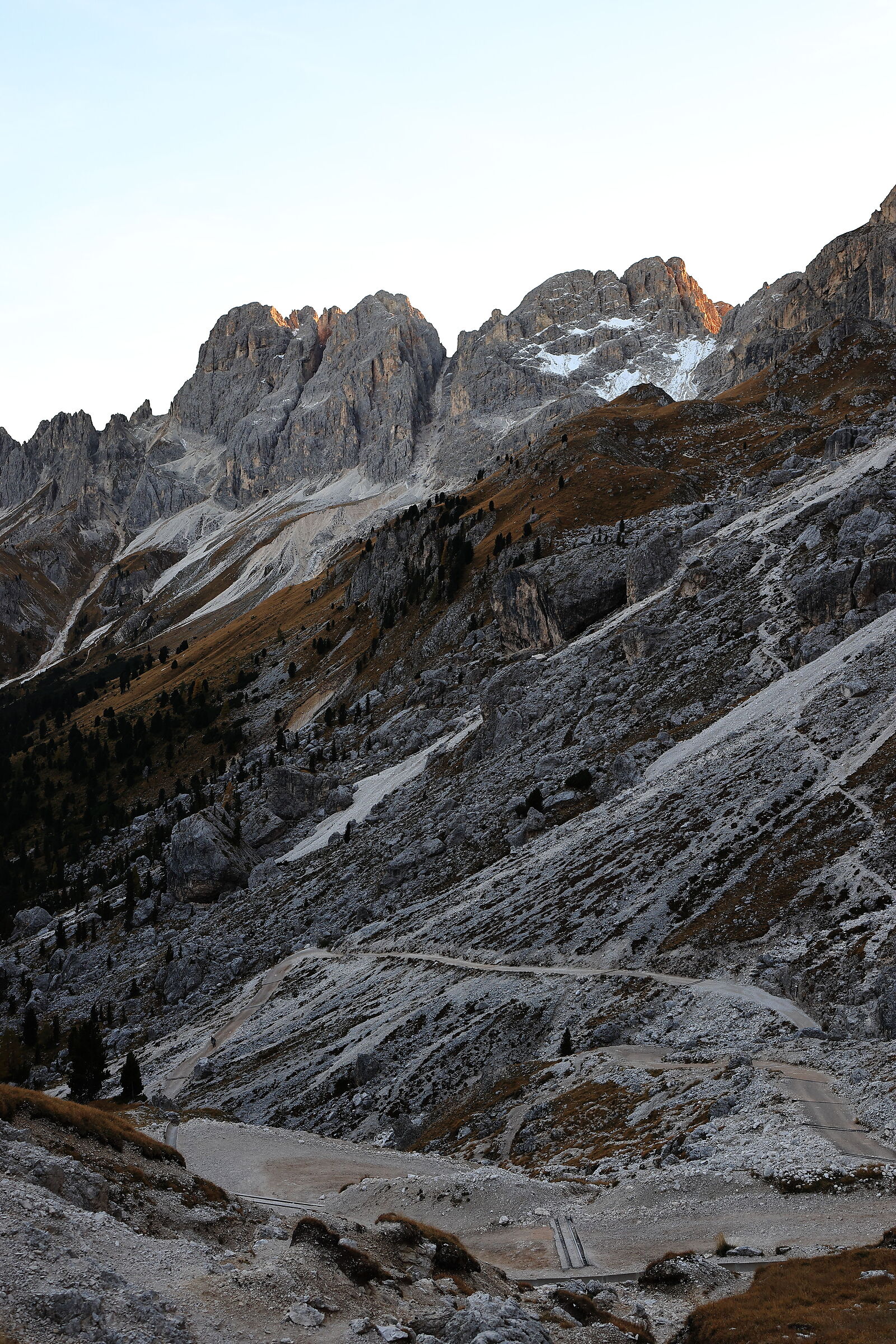 Sunset in the valley next door