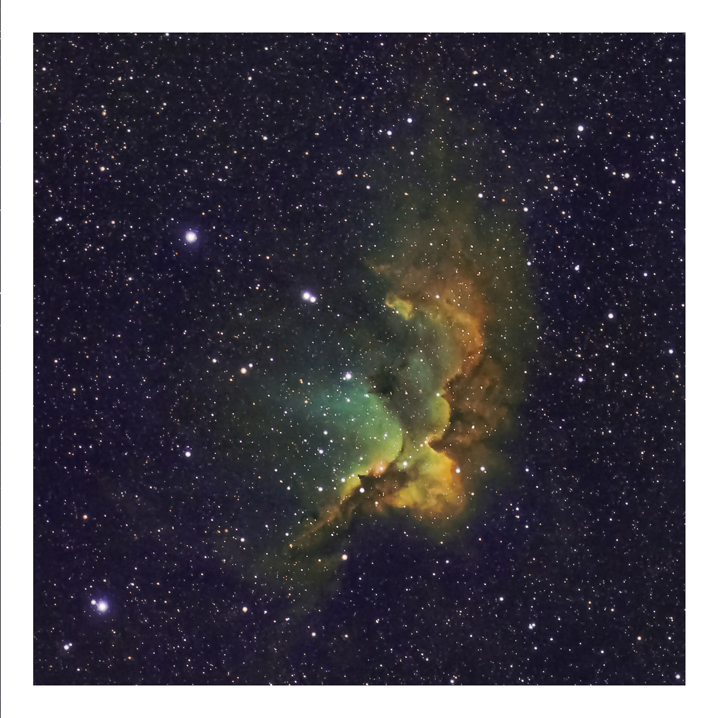 Wizard nebula - NGC 7380