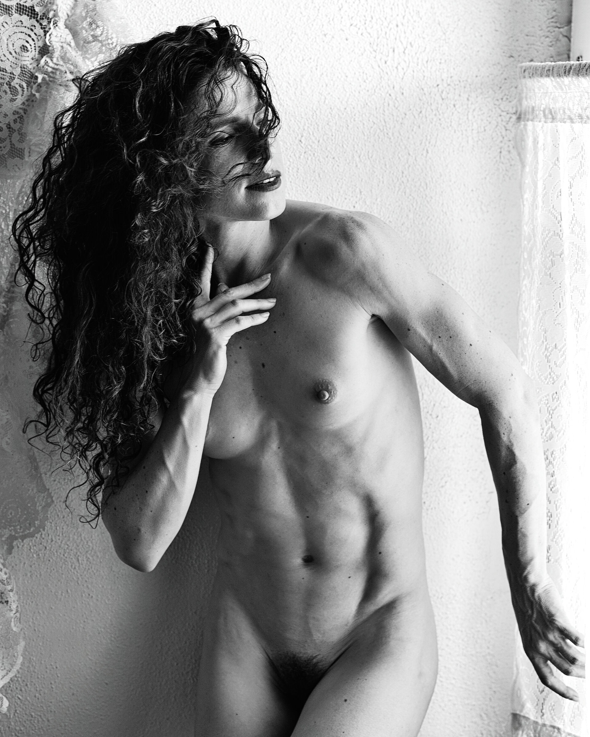 Keira Grant at the Window