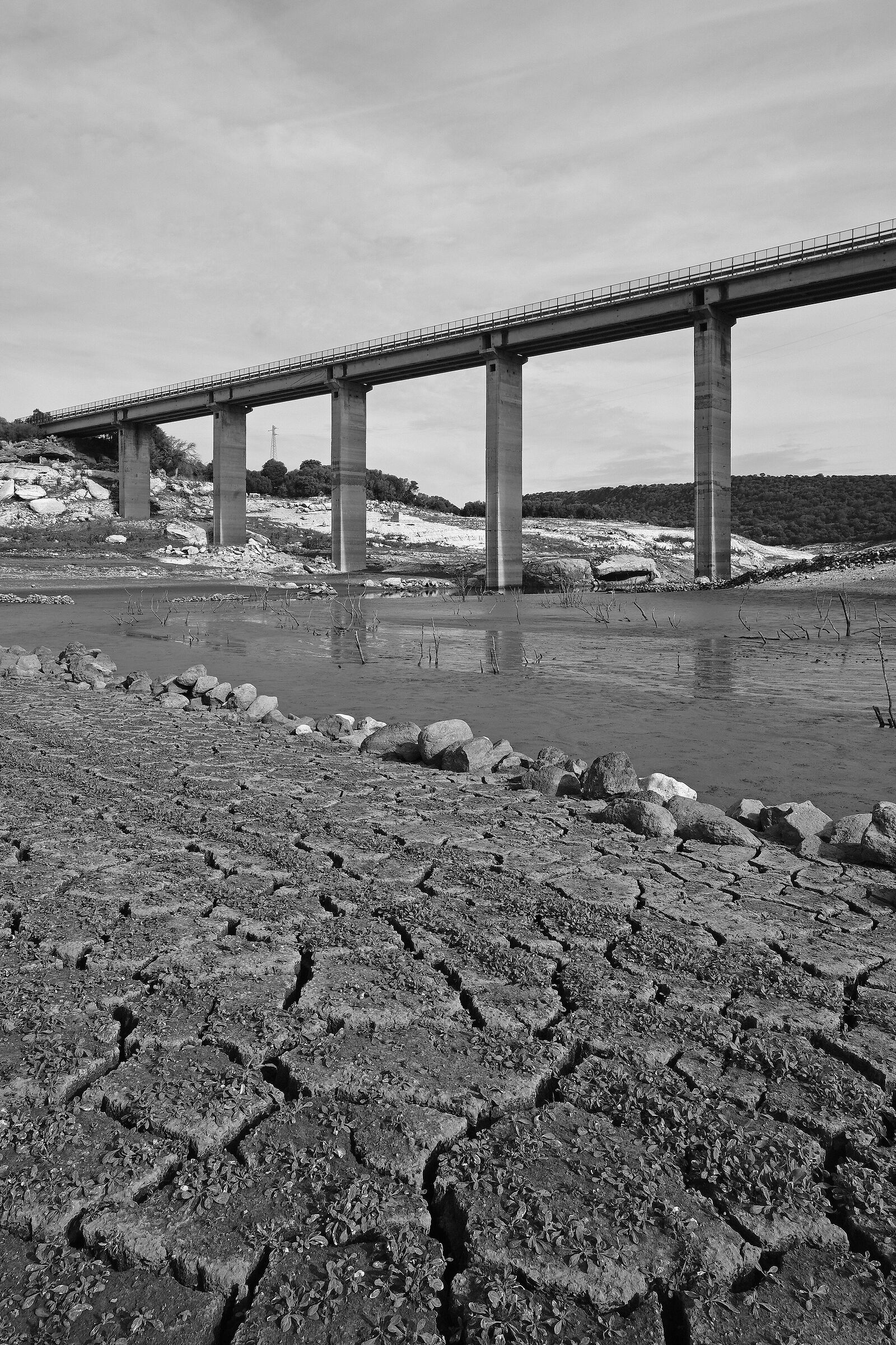Lago Temo, siccità 2025