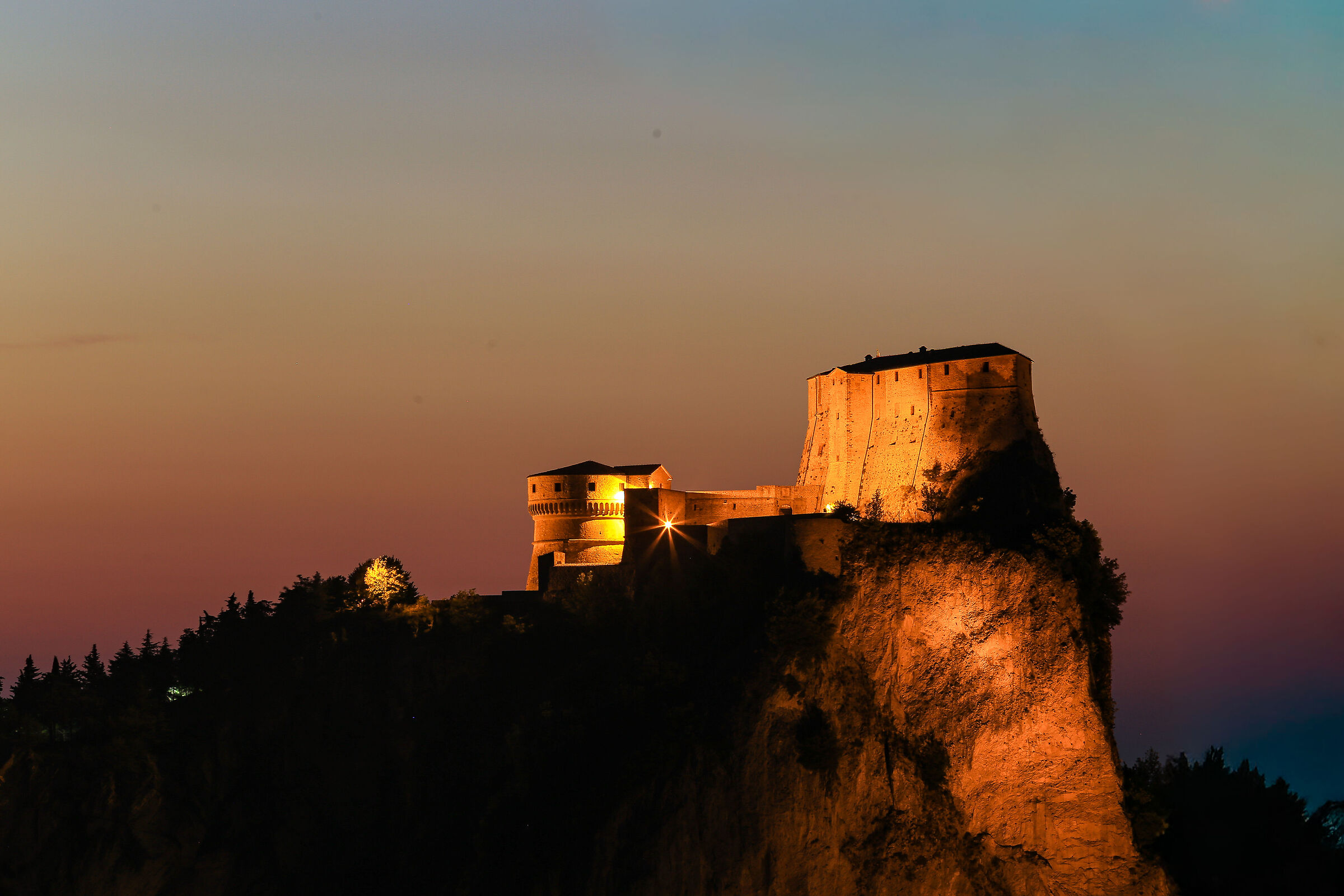 The fortress of San Leo