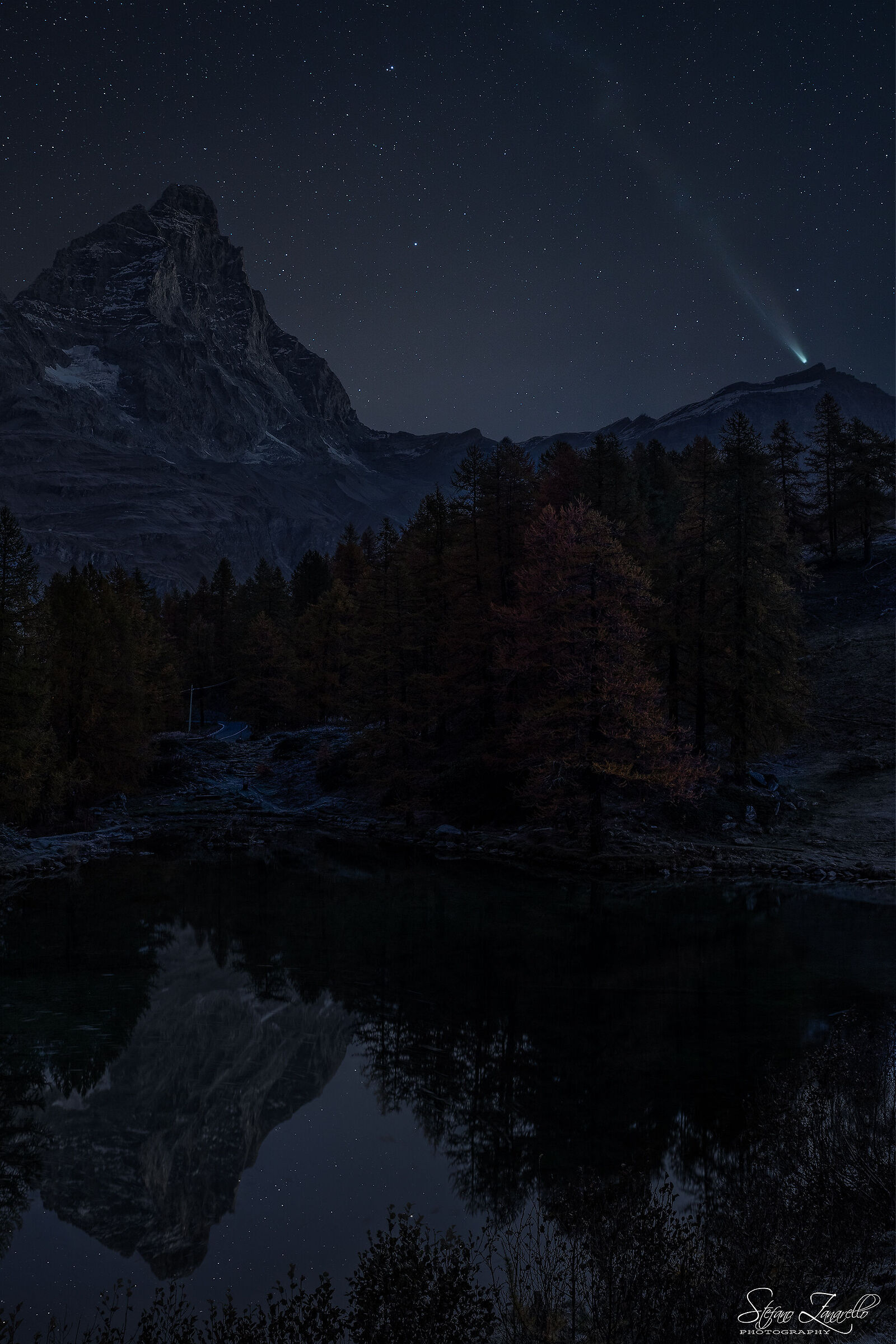 C/2025 A6 Lemmon and His Majesty the Matterhorn