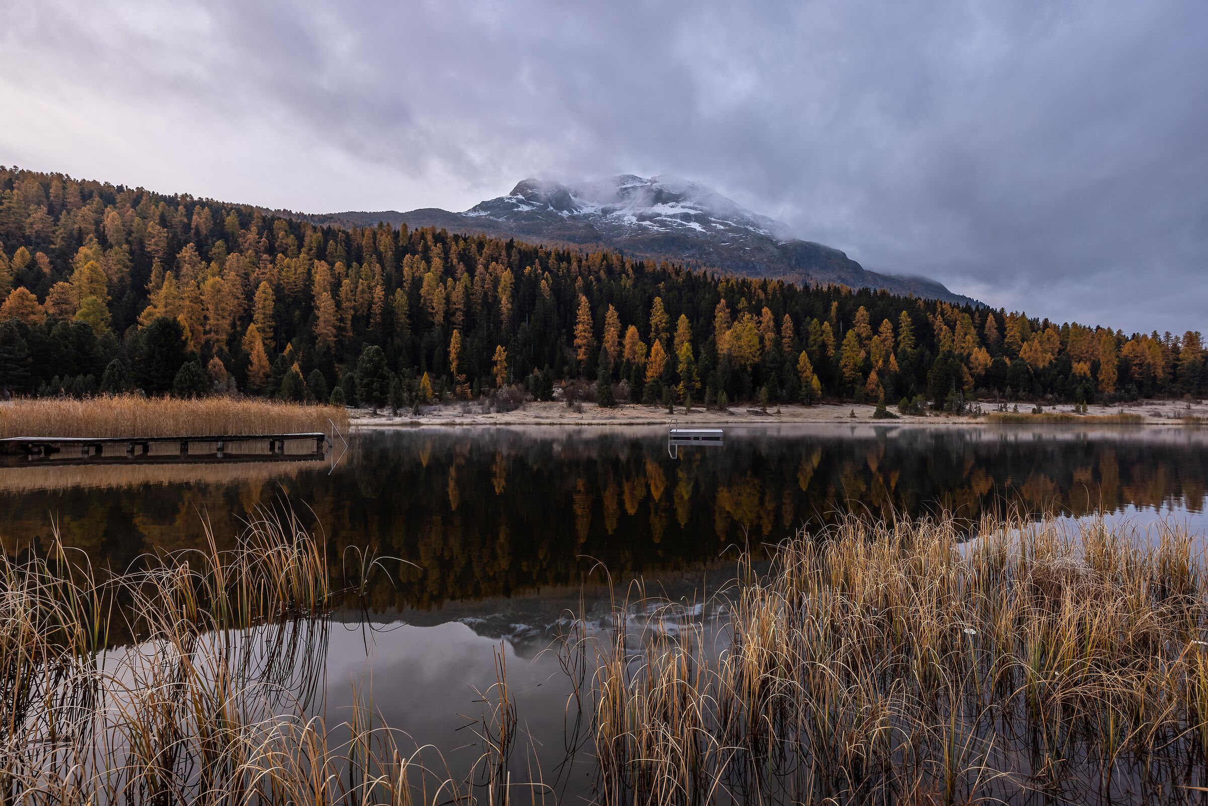 Glass lake