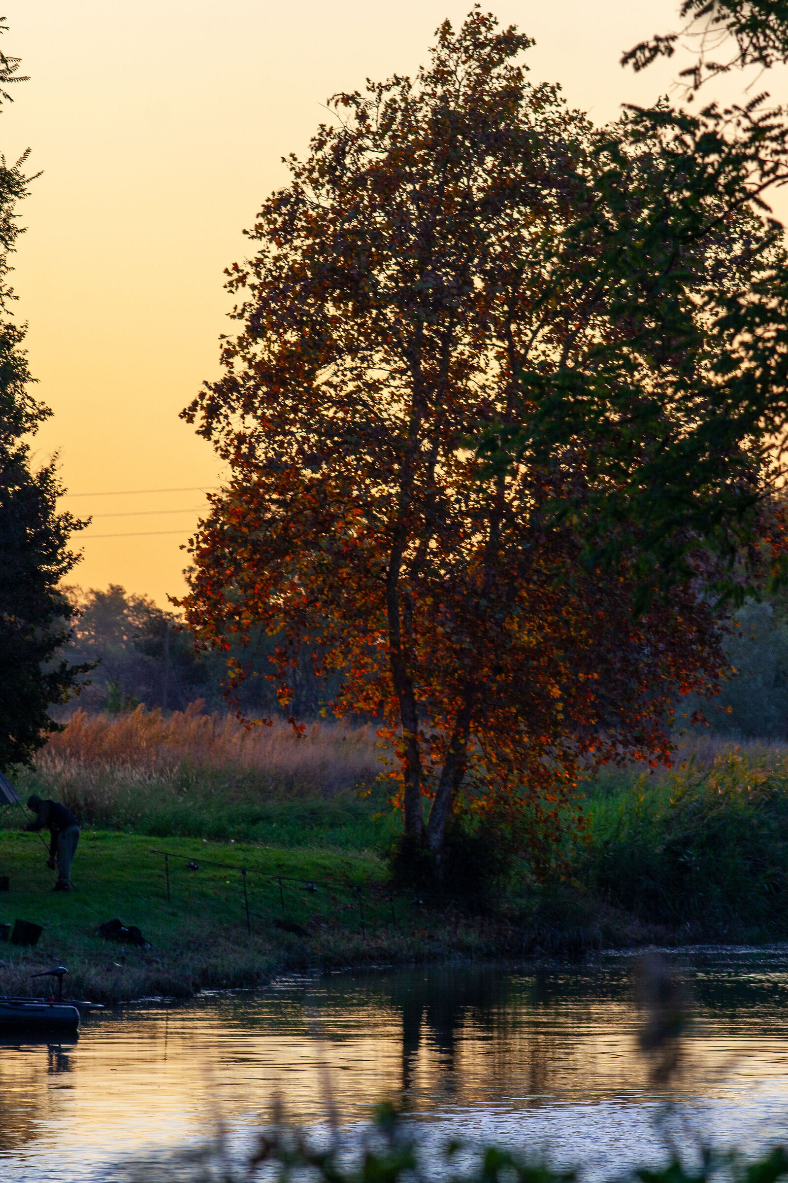Autumn fishing