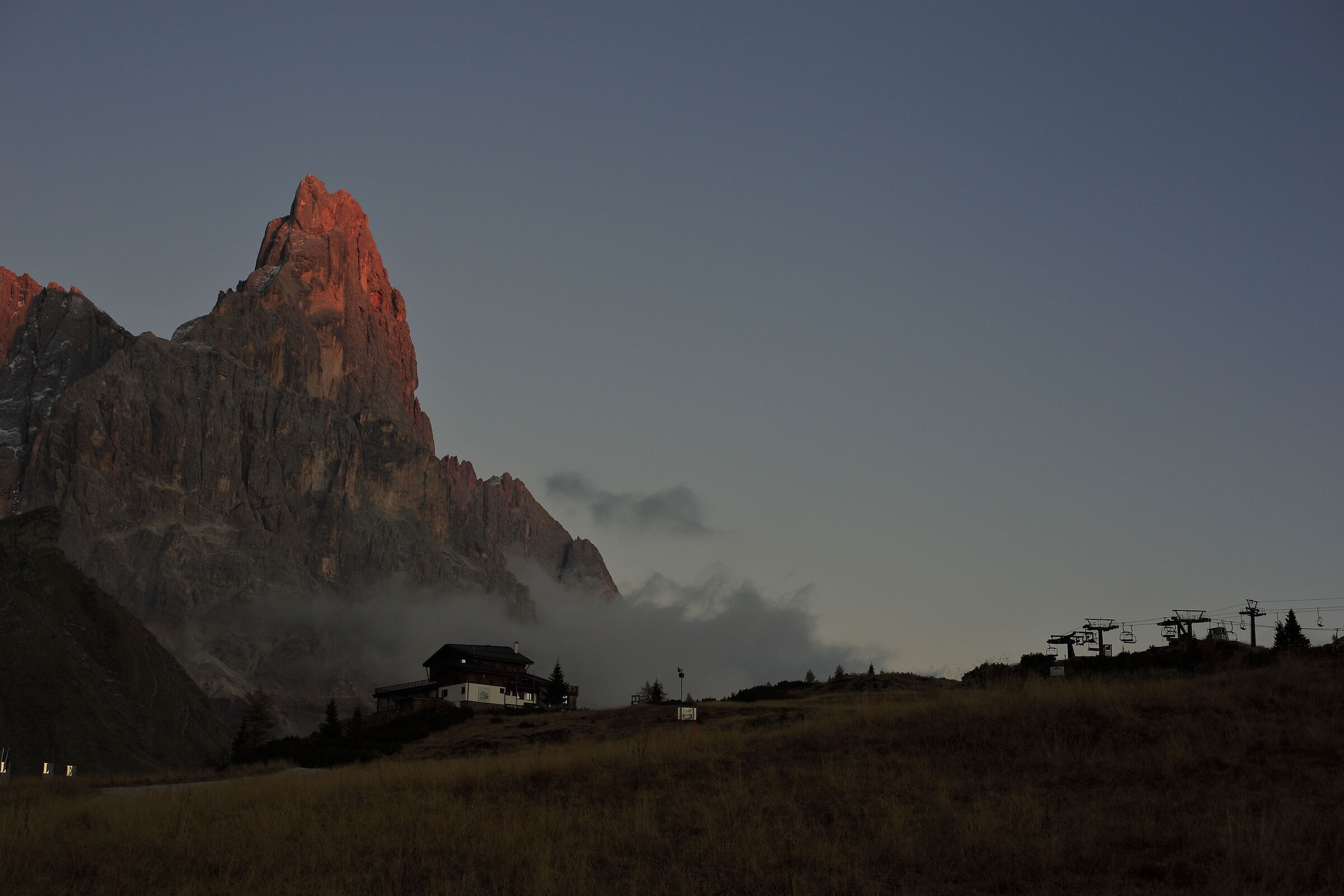 Step rolle in the " Golden hour "