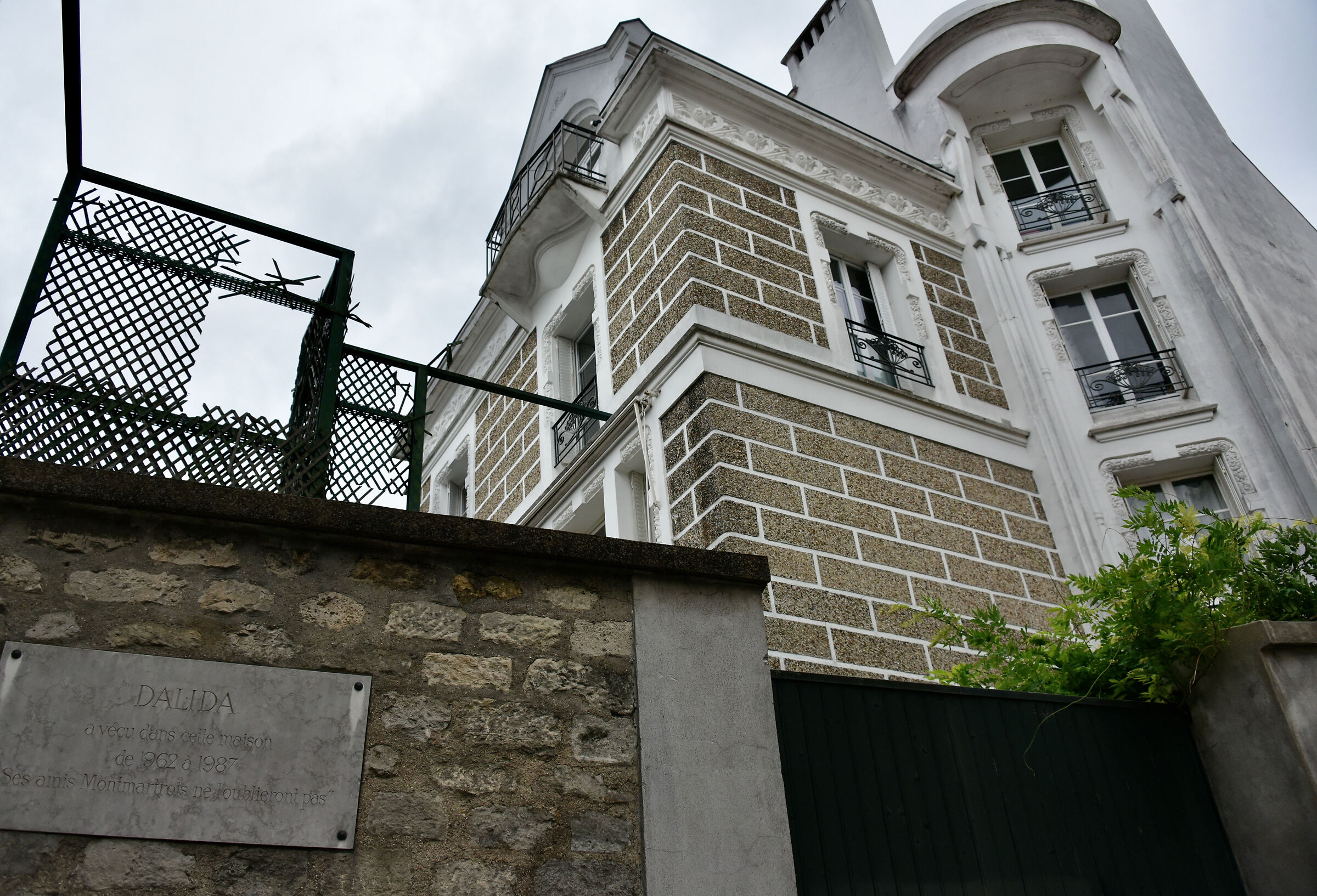 La casa di Dalida. Ha vissuto in questa casa dal 1962 all'87