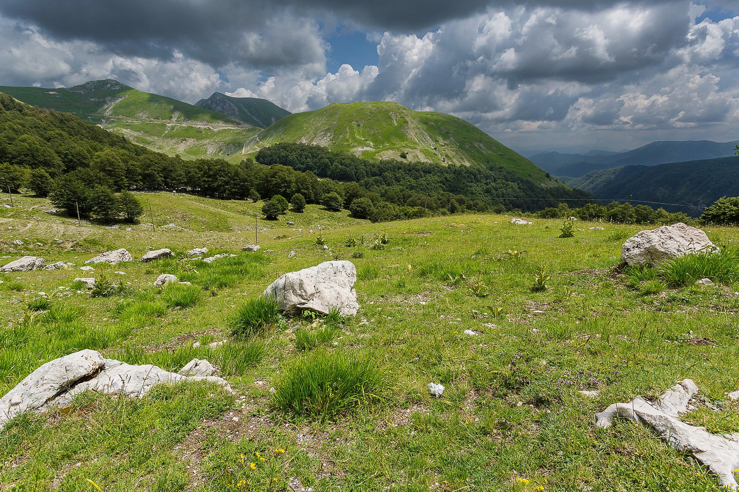 Summer clouds on Terminillo Rieti