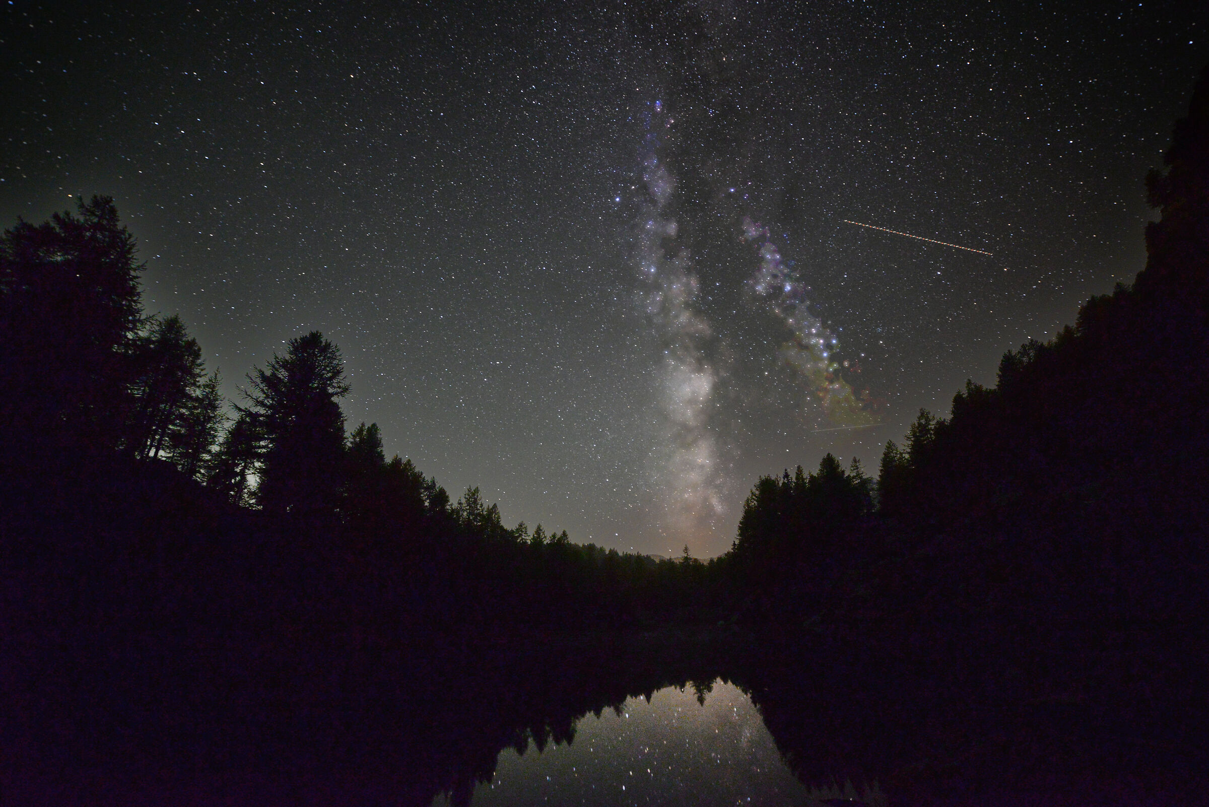 Starry lake of witches Devero