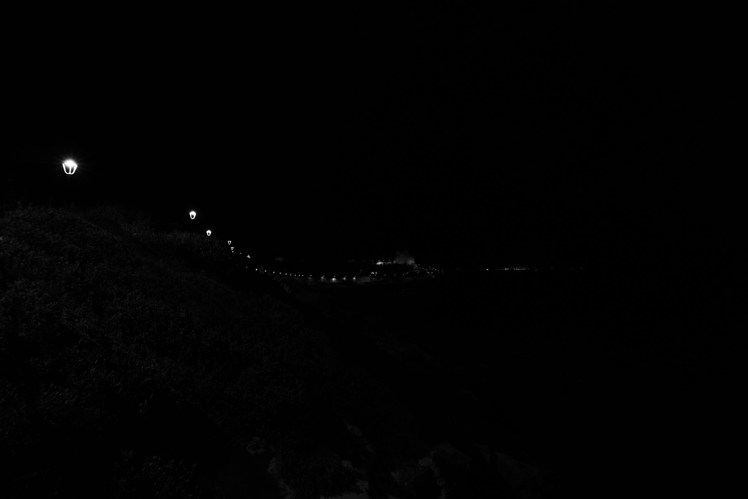 Portoscuso in notturna