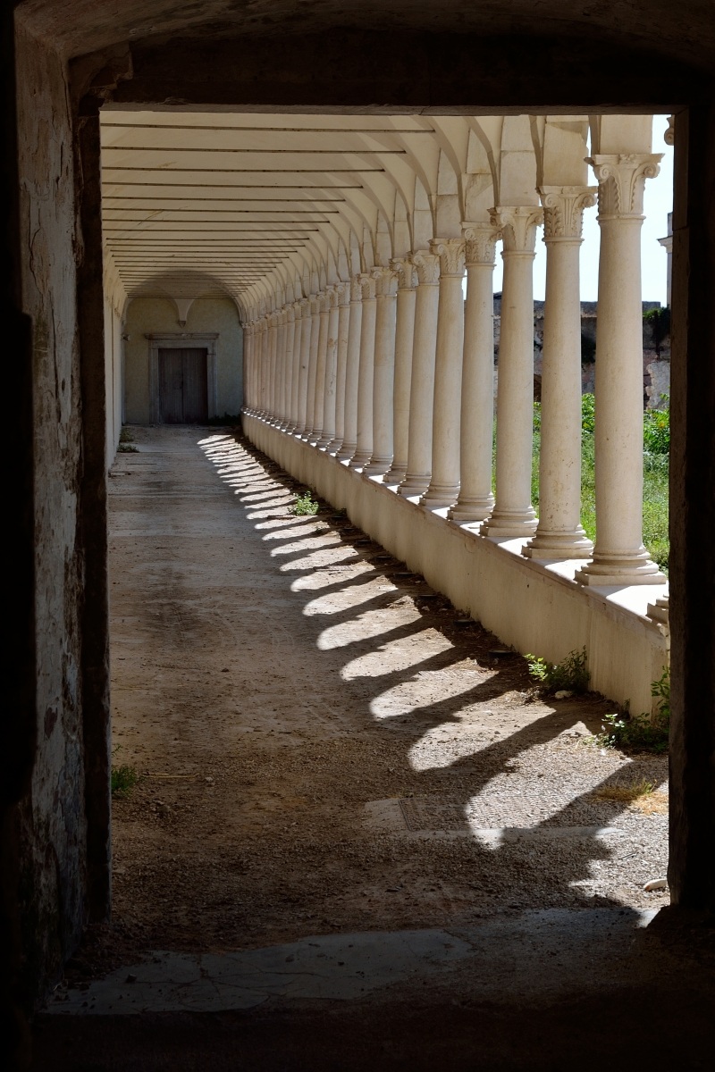 The cloister of St. Nicholas - Tremiti Islands
