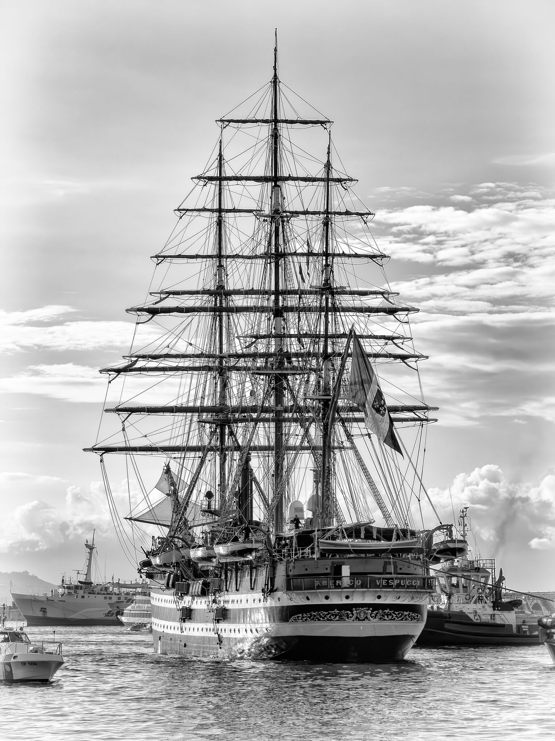 N. Vespucci - World-Tour - Partenza da Napoli 05/2025