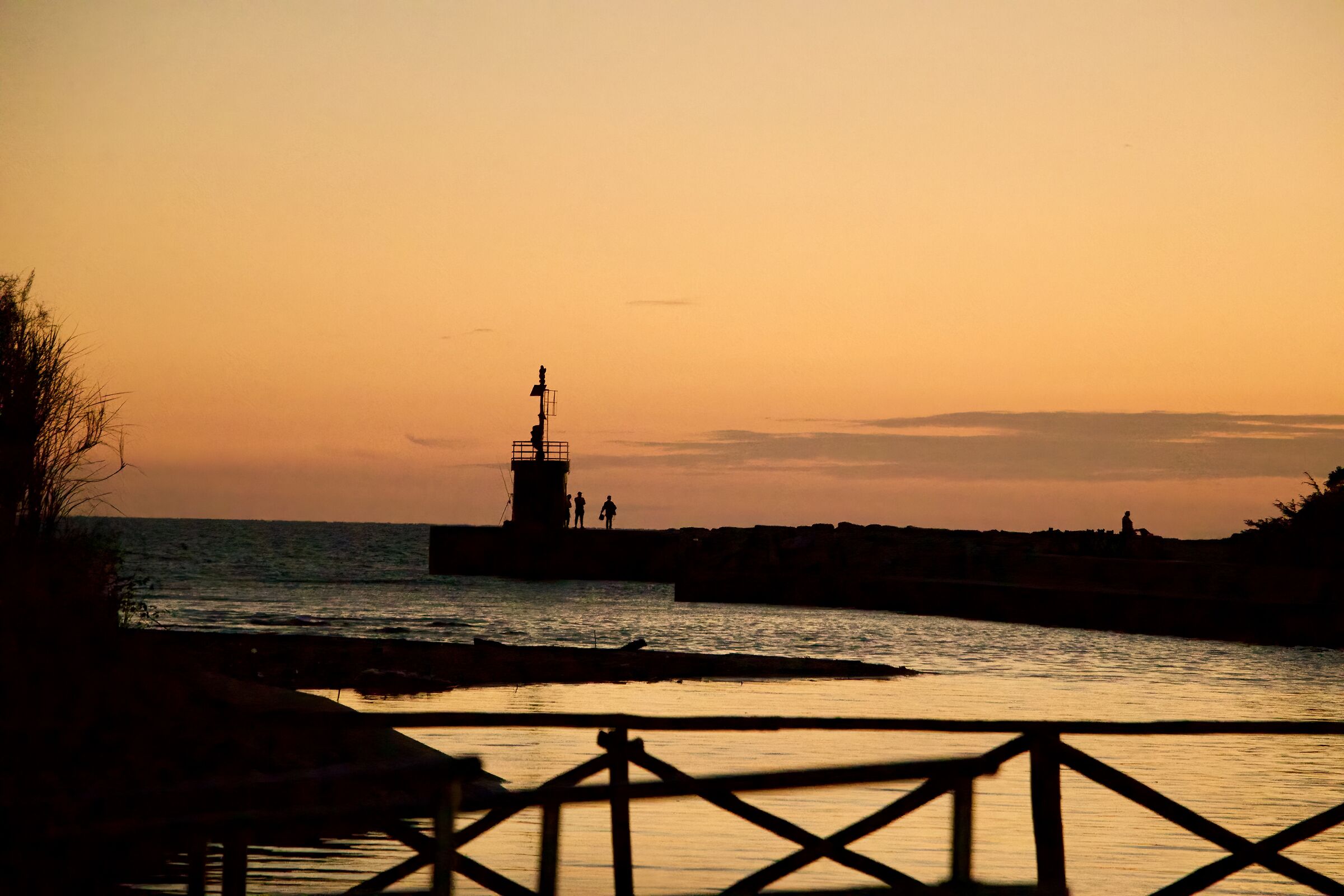 sunset in Rio Martino