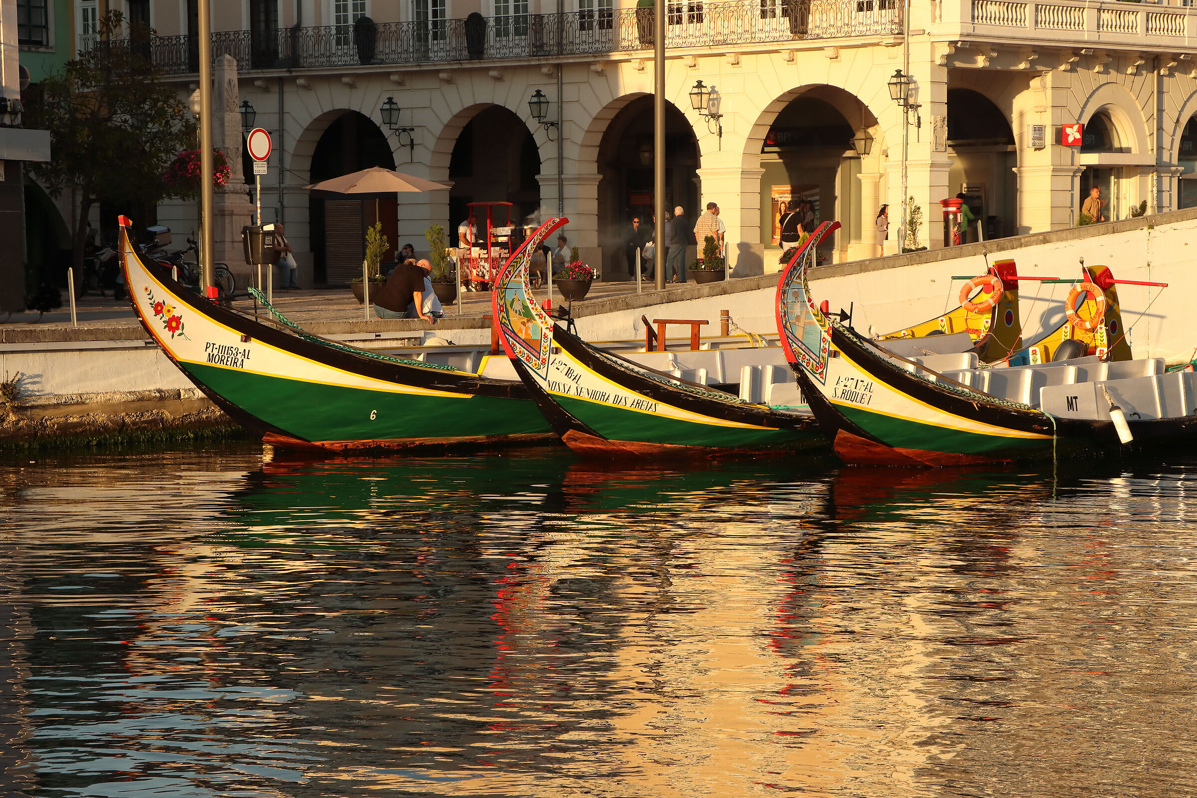 the boats of Aveiro