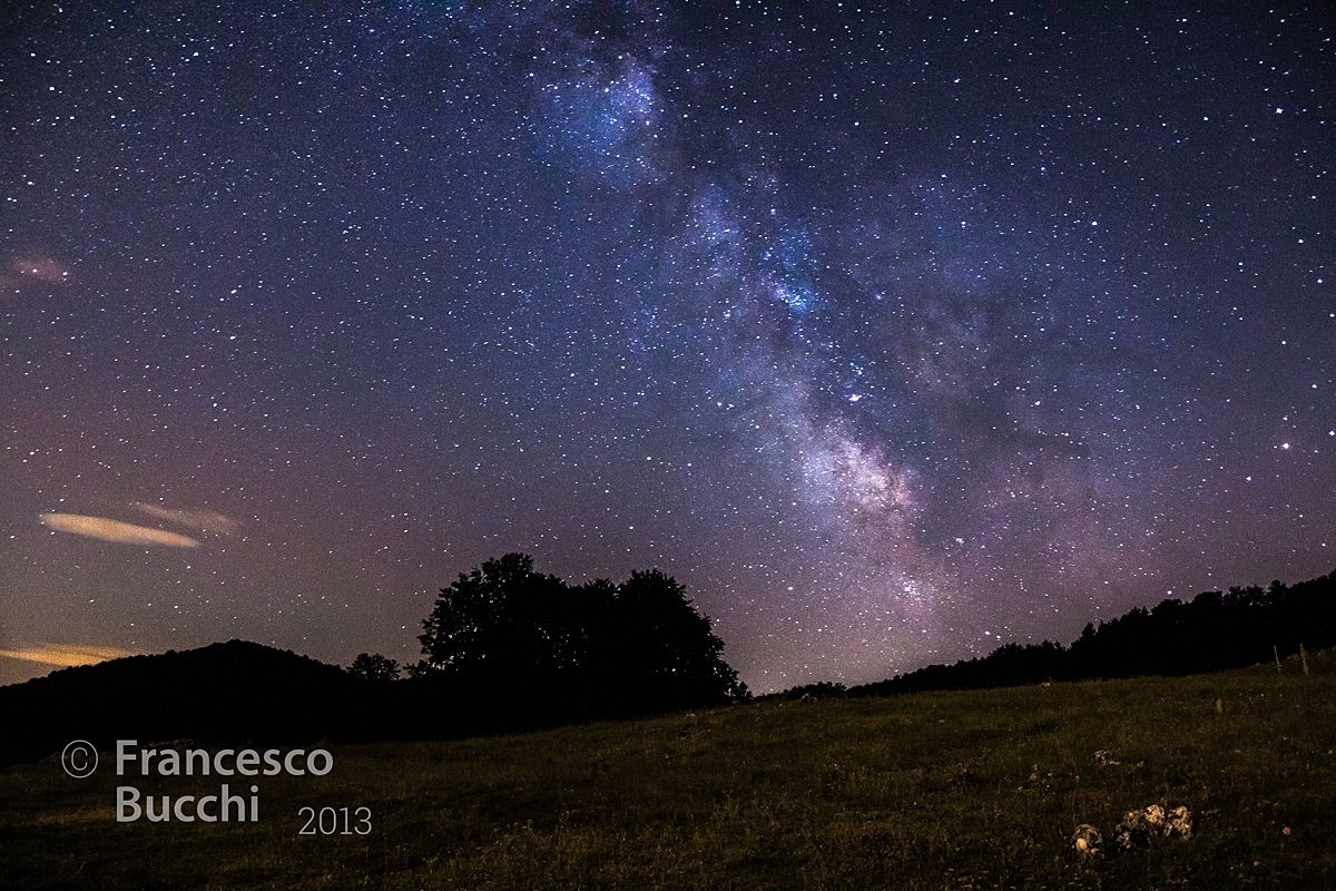 Milky Way - the first attempt