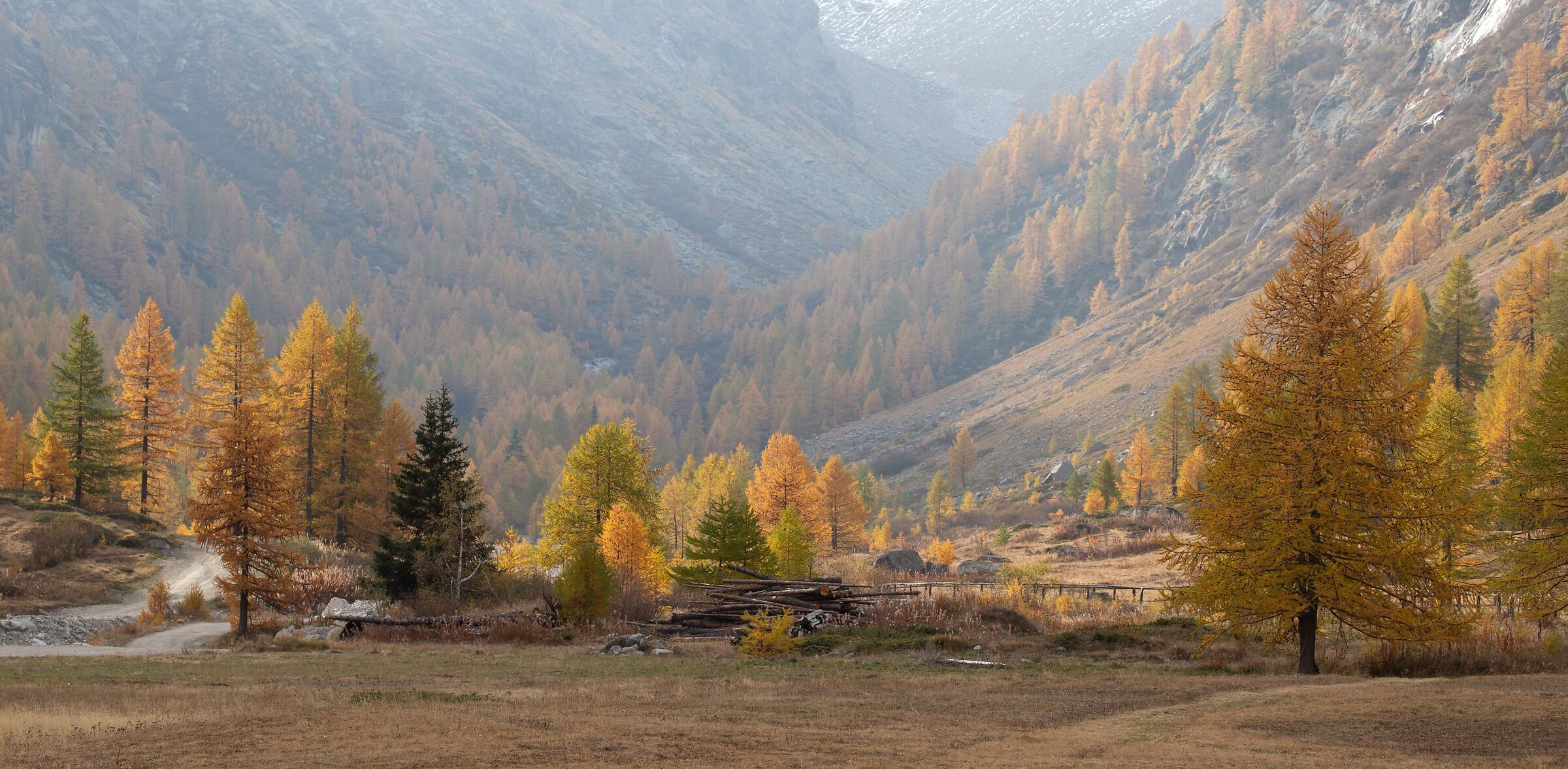 luci d'ottobre in Valsavarenche
