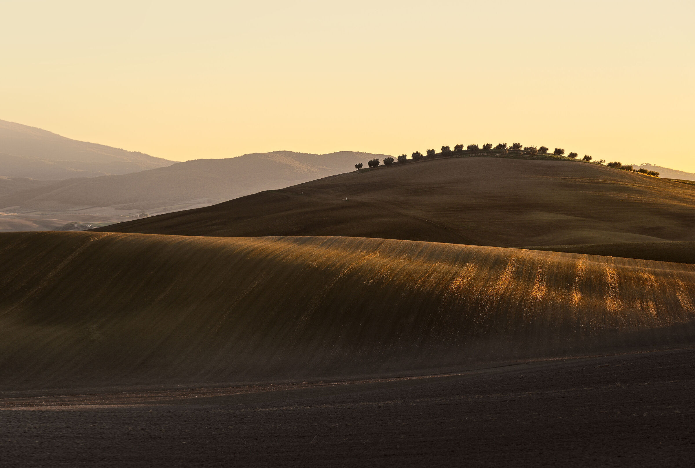 Tramonto in Val d'Orcia