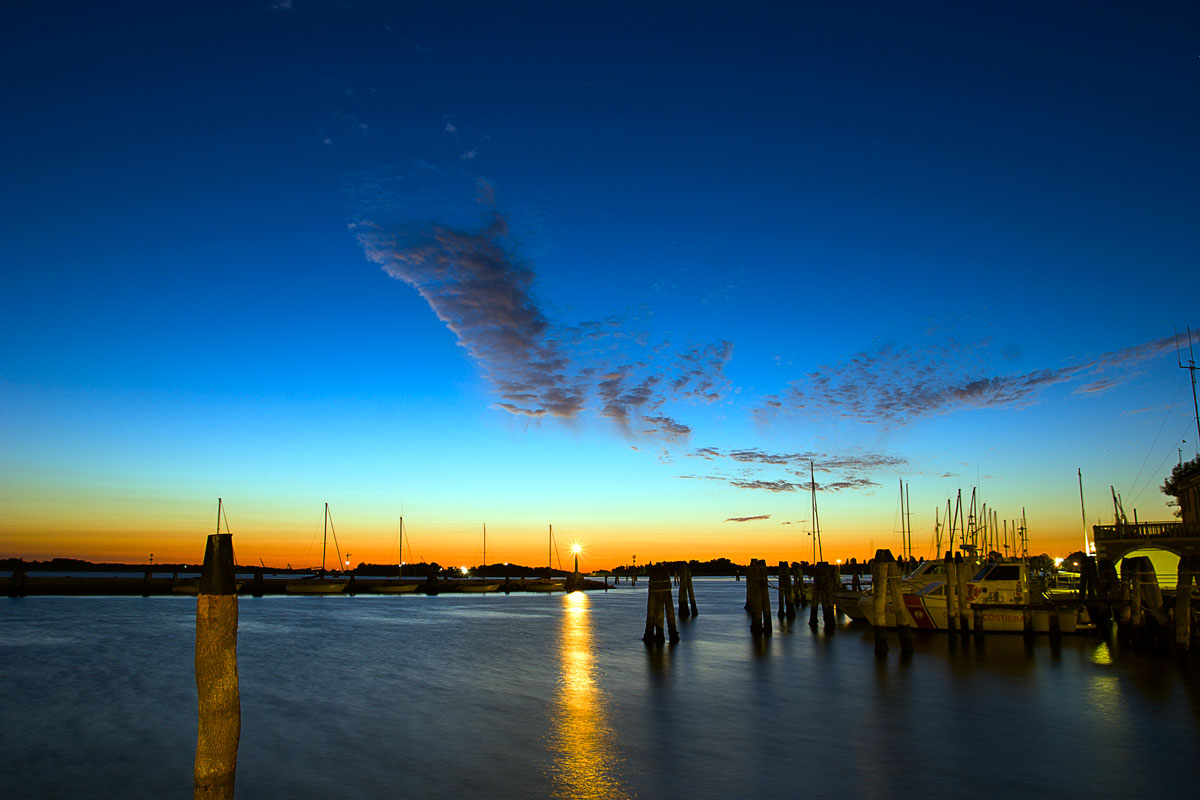 dawn in Chioggia