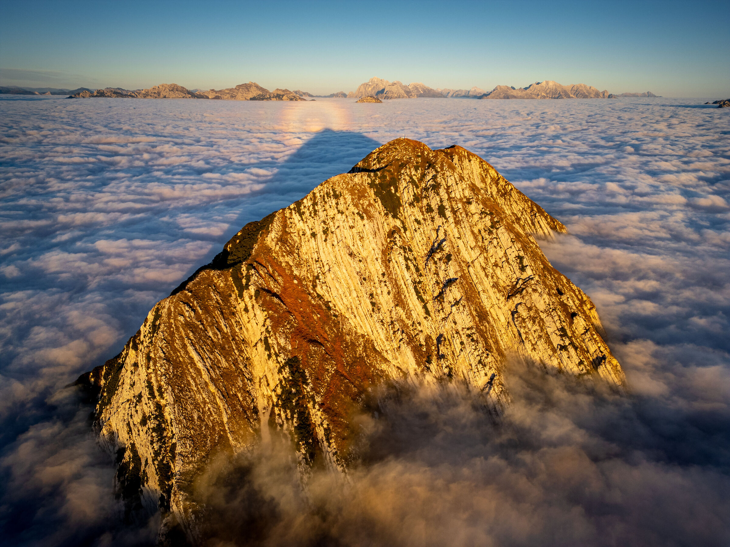 Flying through the air