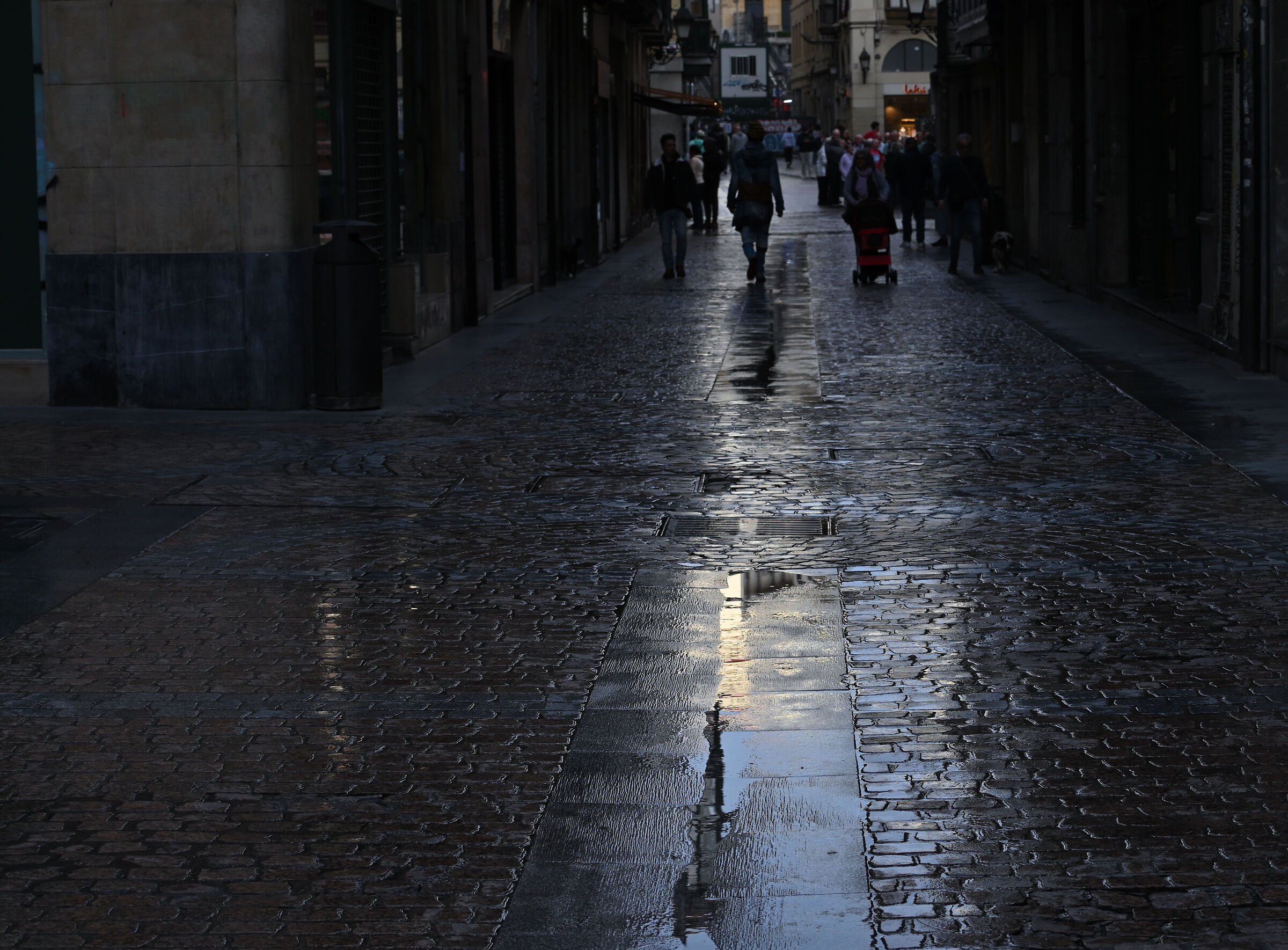 Bilbao - paseando por la tarde