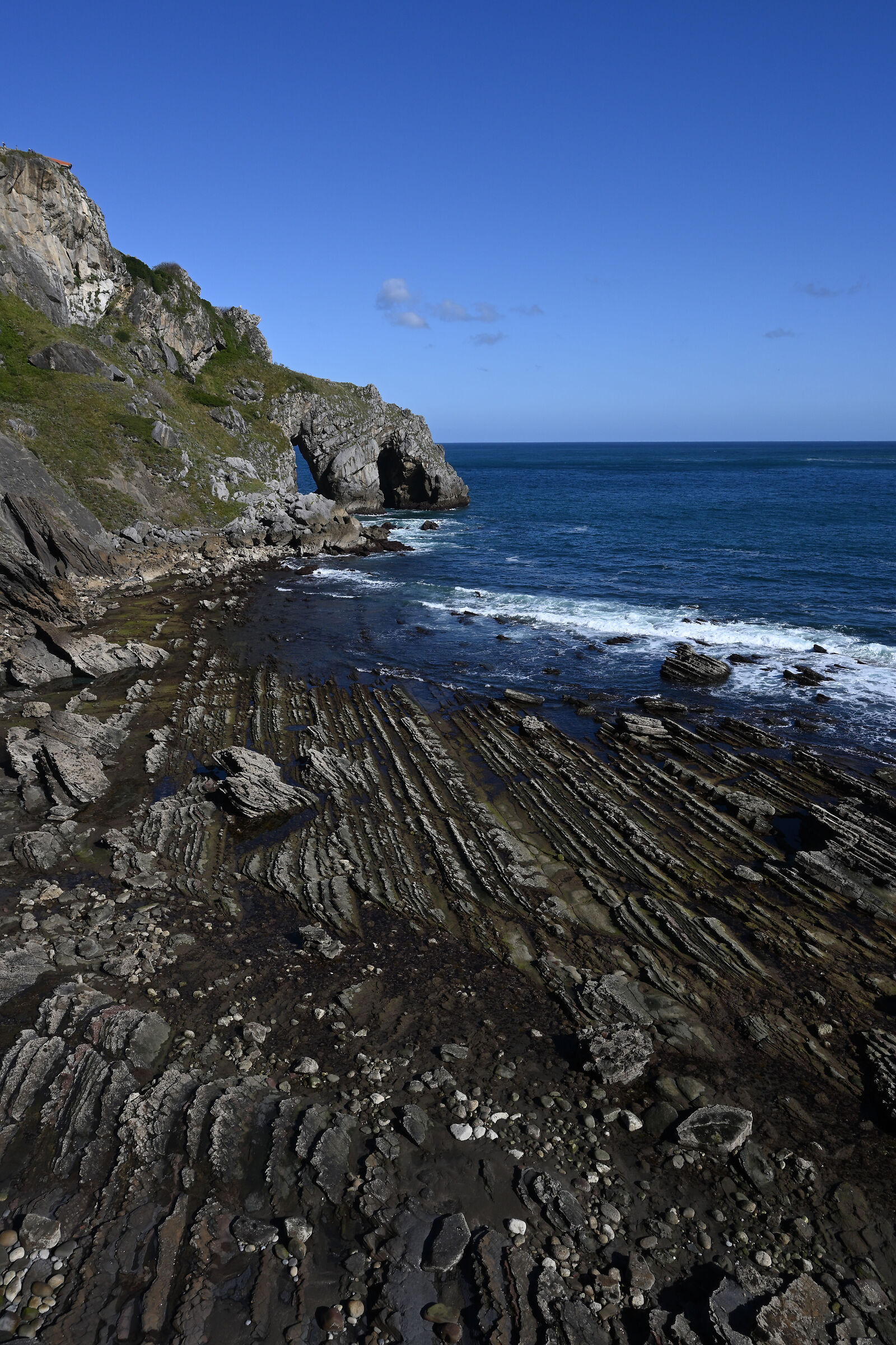 Roccia, mare e vento.