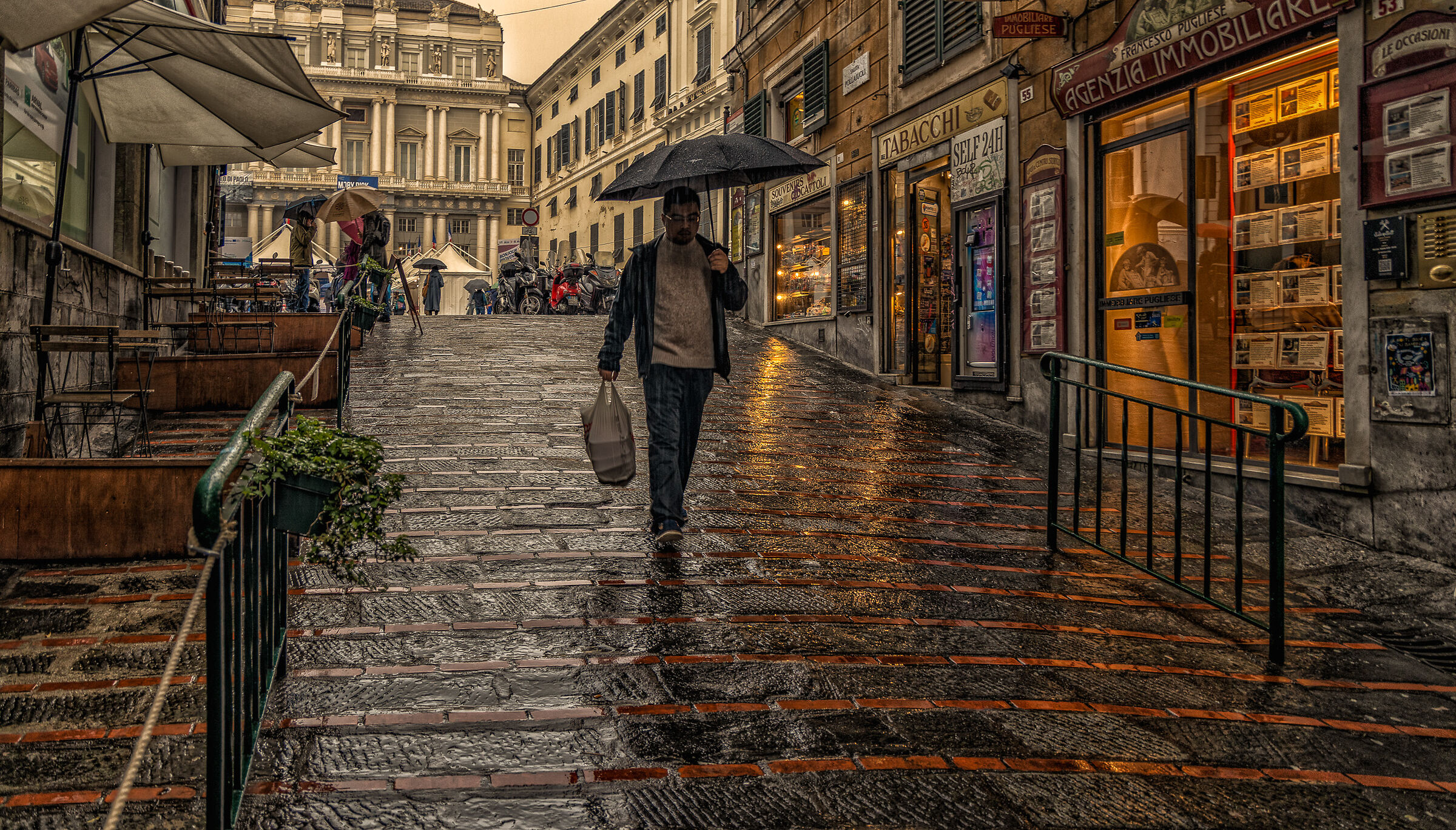 street..la pioggia nei vicoli