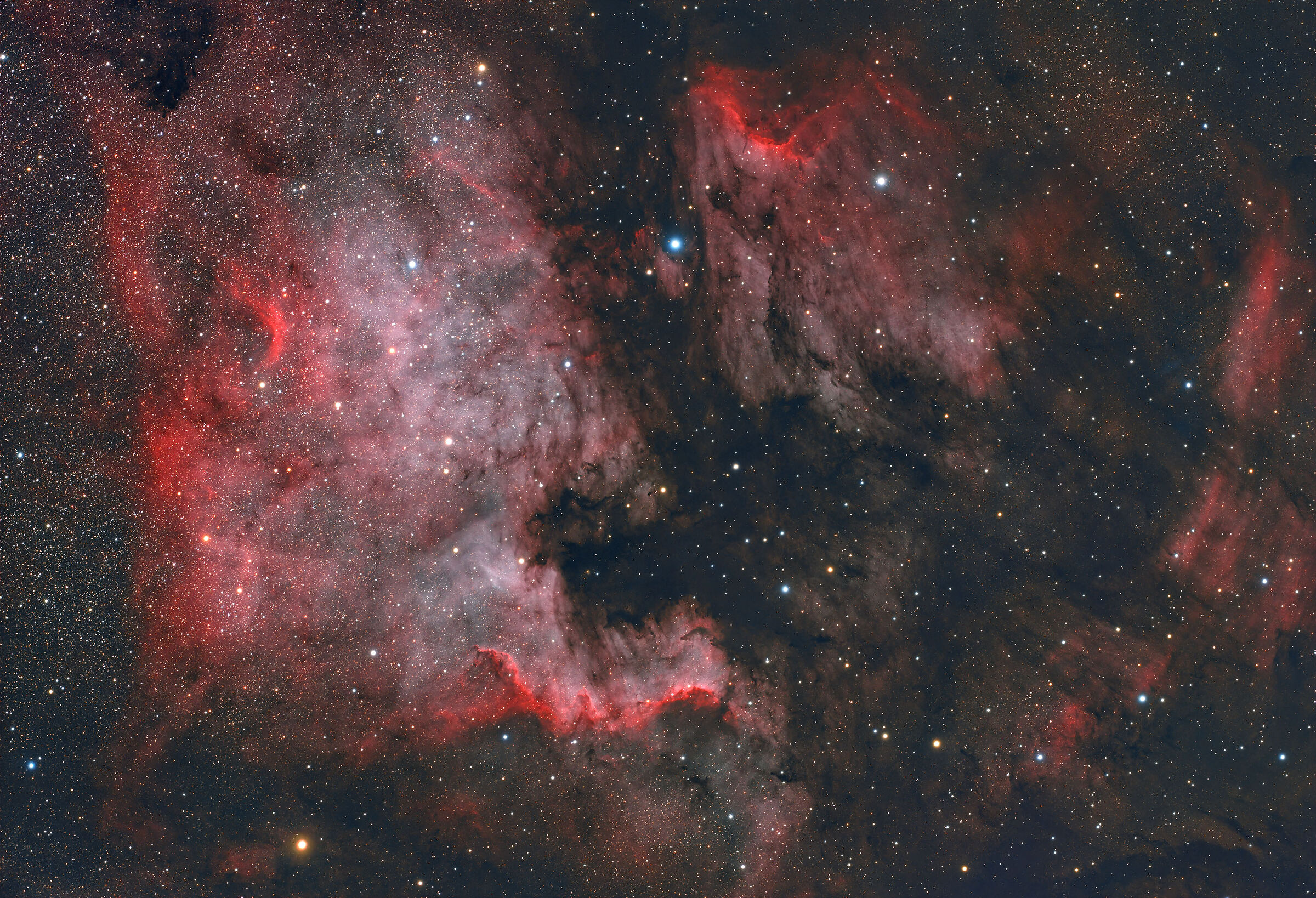 Nebulosa Nord America e compagne