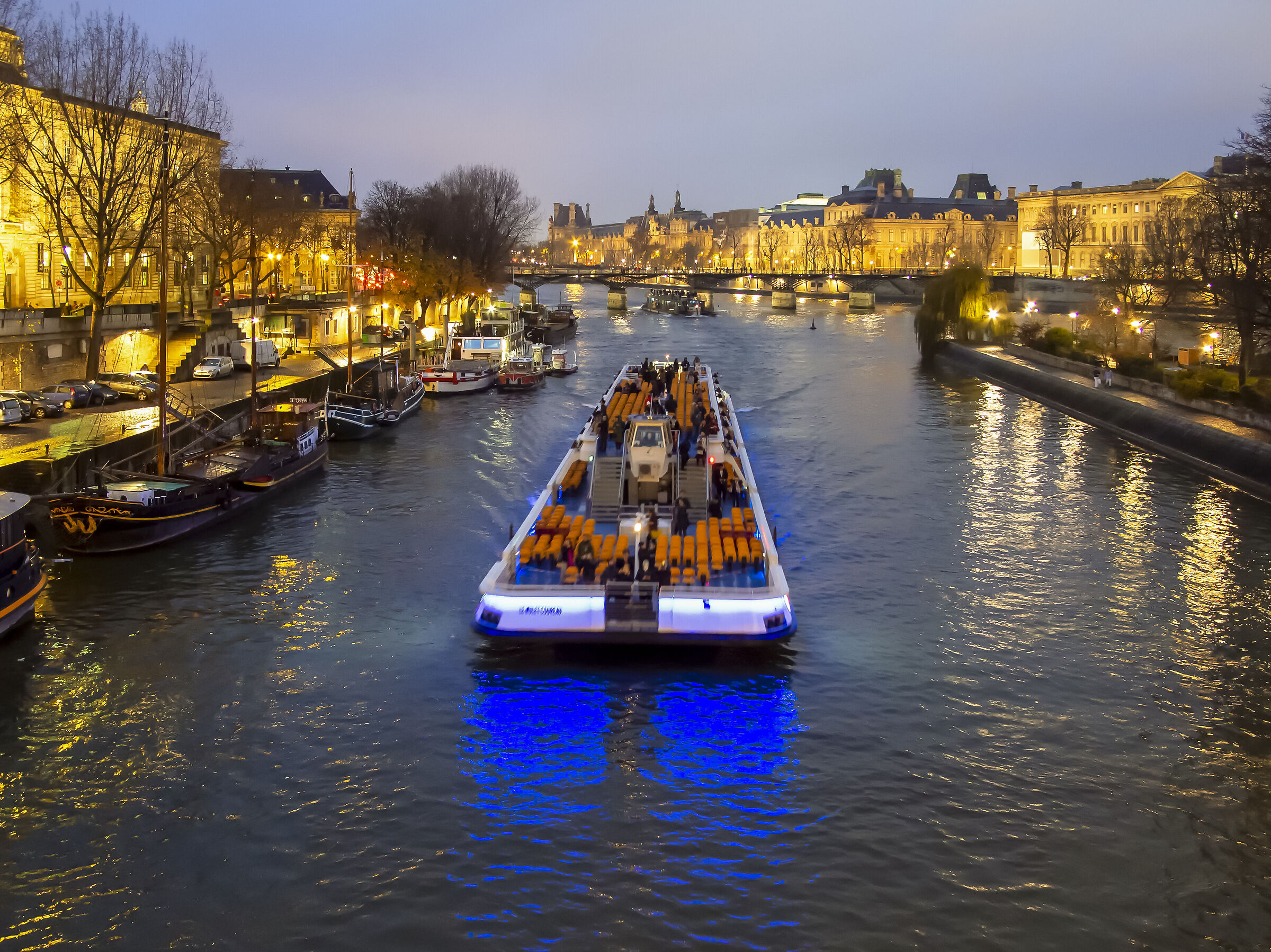 Boat in Paris