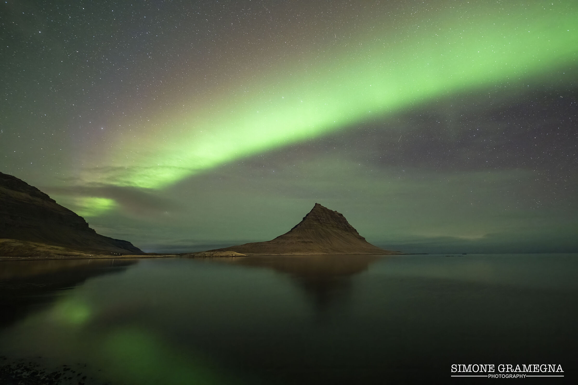 Kirkjufell Aurora