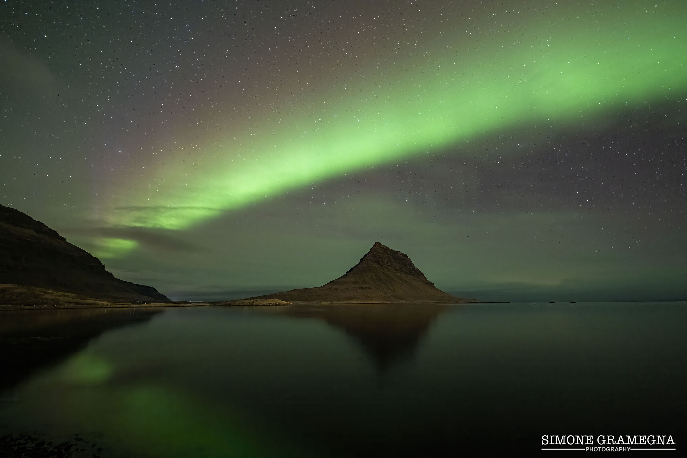 Kirkjufell Aurora