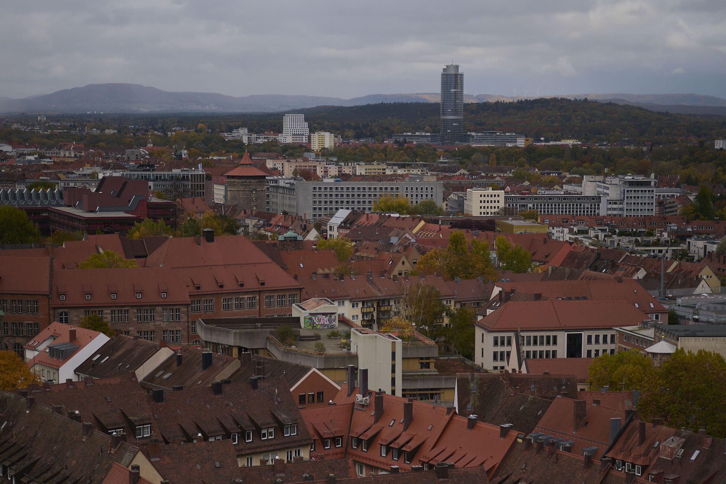 Taken from the castle tower 90mm