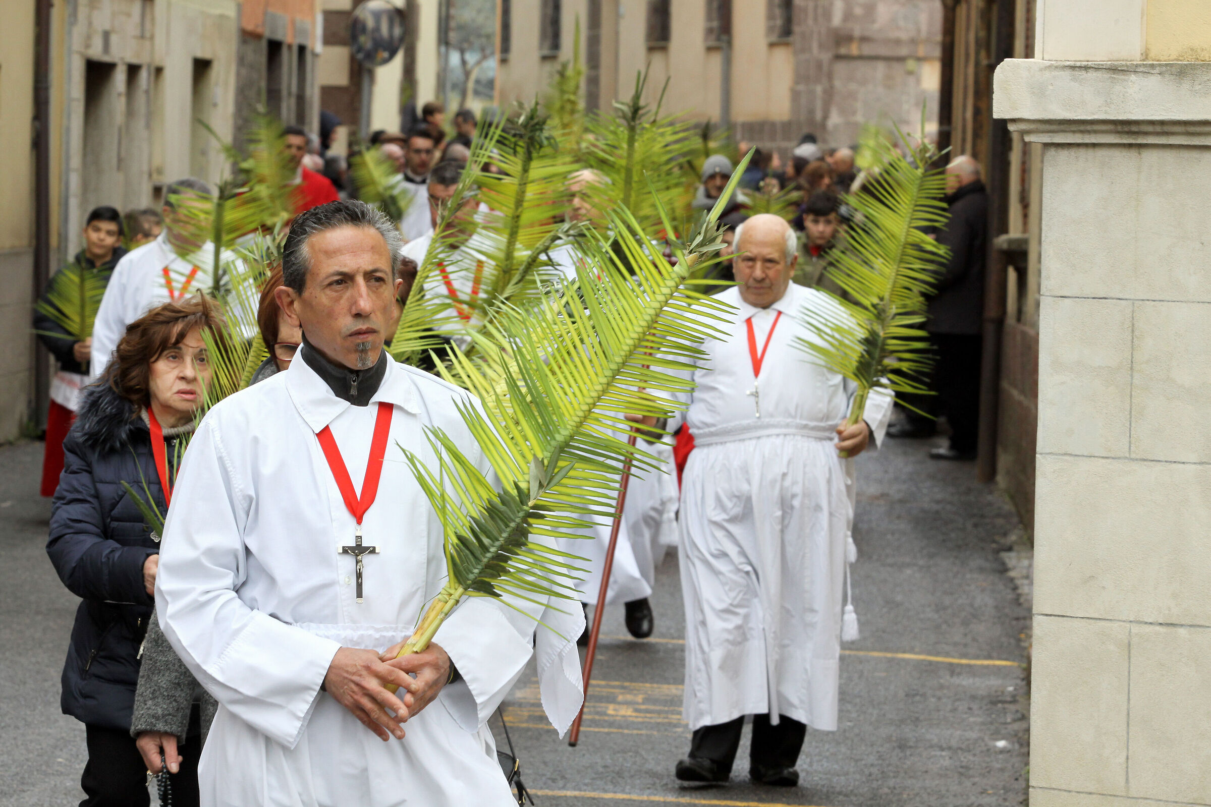 "Palm Sunday" in Villanova Monteleone