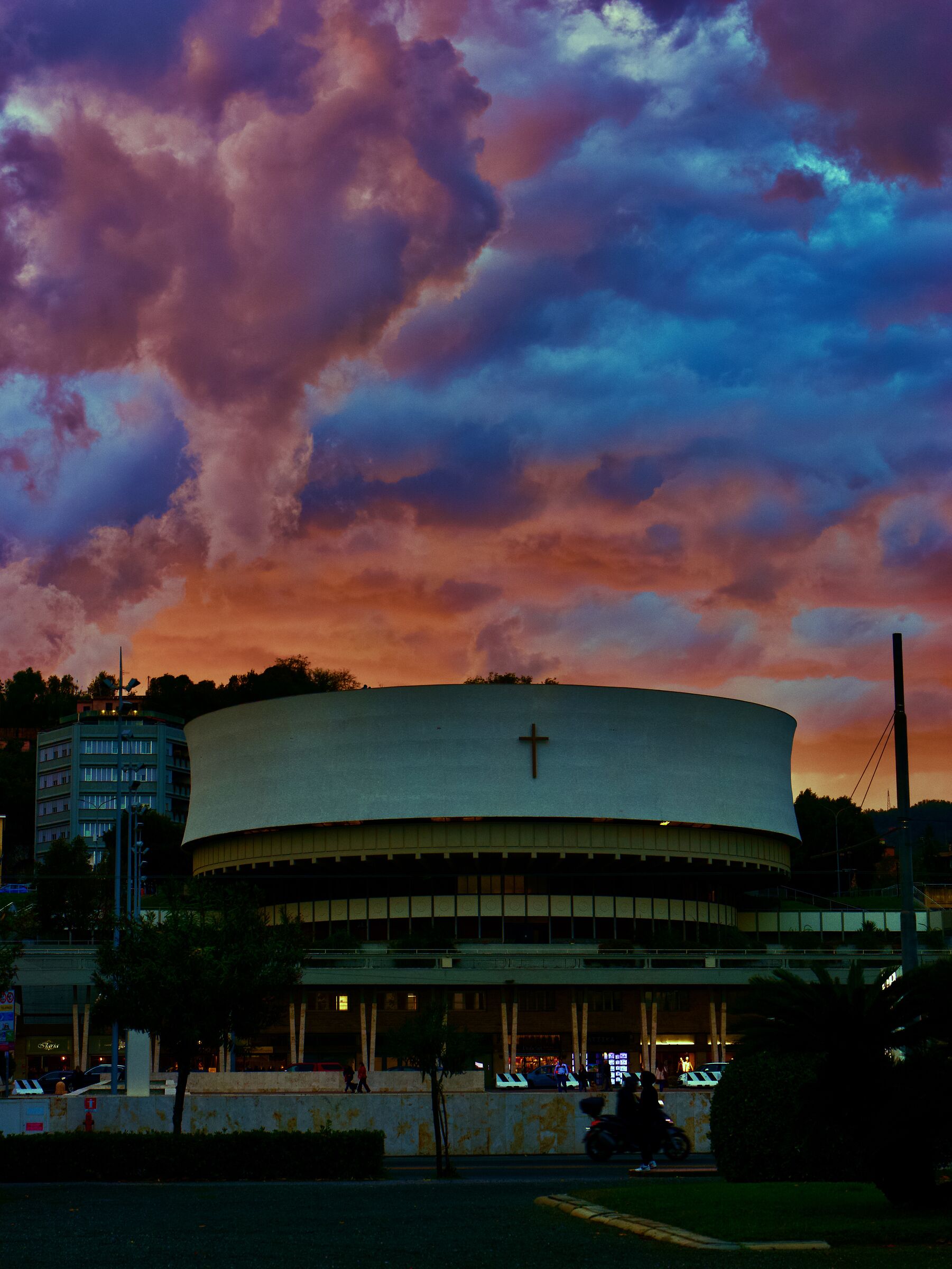 The cathedral...