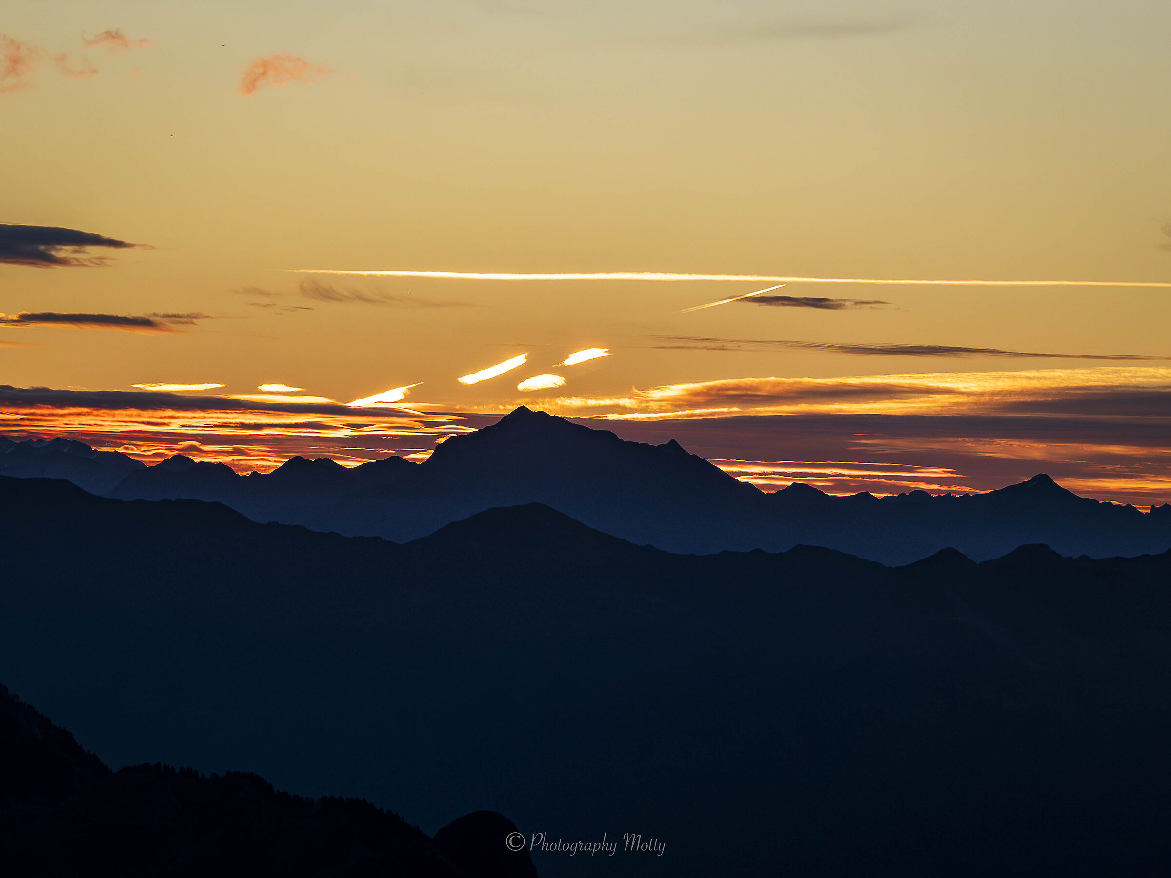 Sfumature all'alba a Est