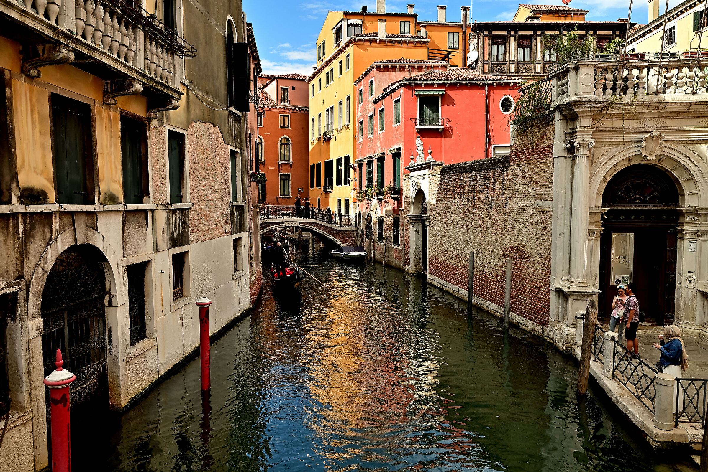 Venice canal & gondola