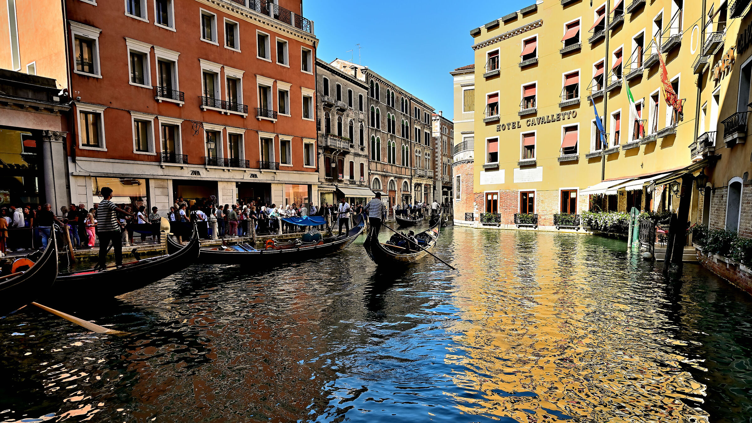 Venice canal & gondola