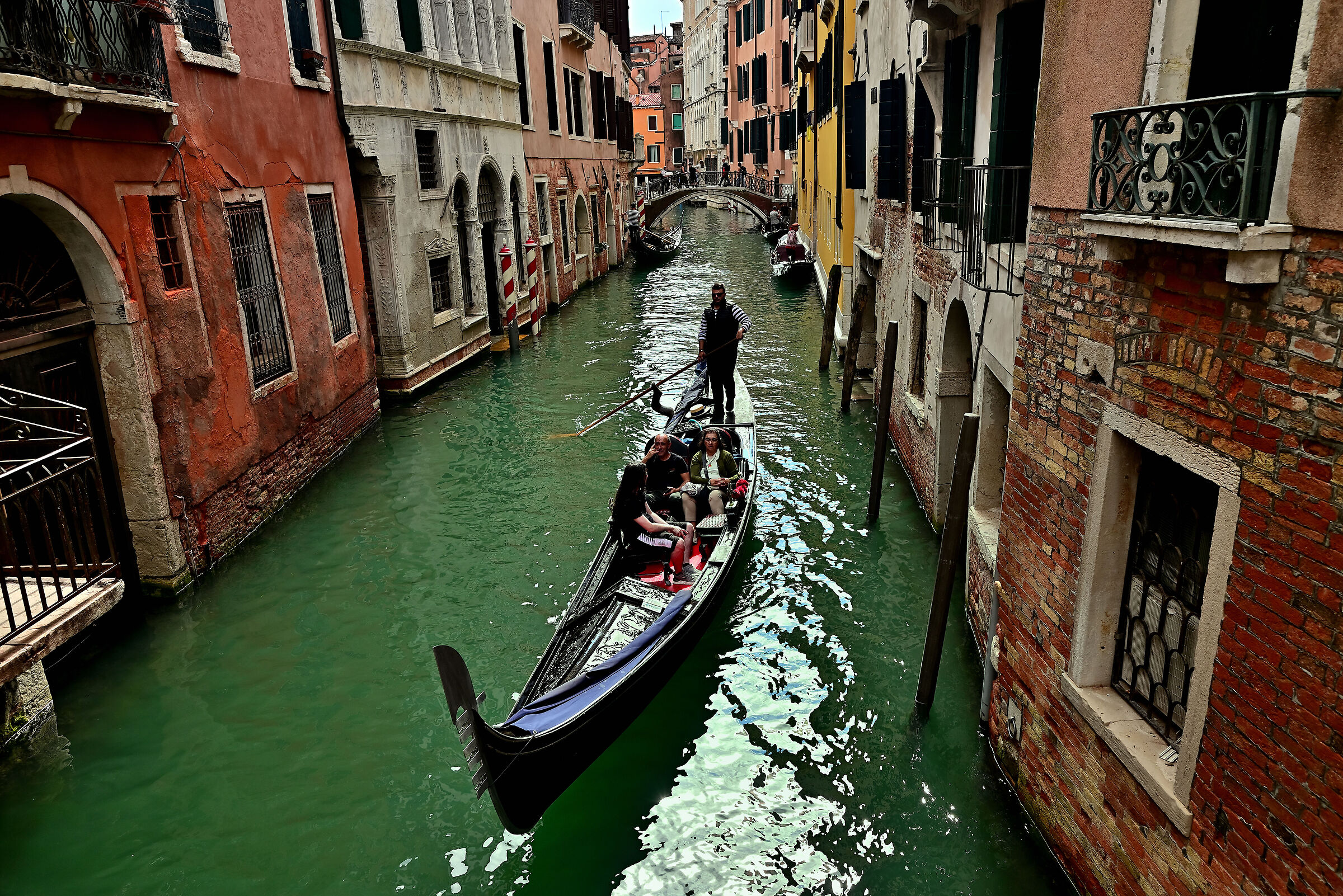 Venice canal & gondola
