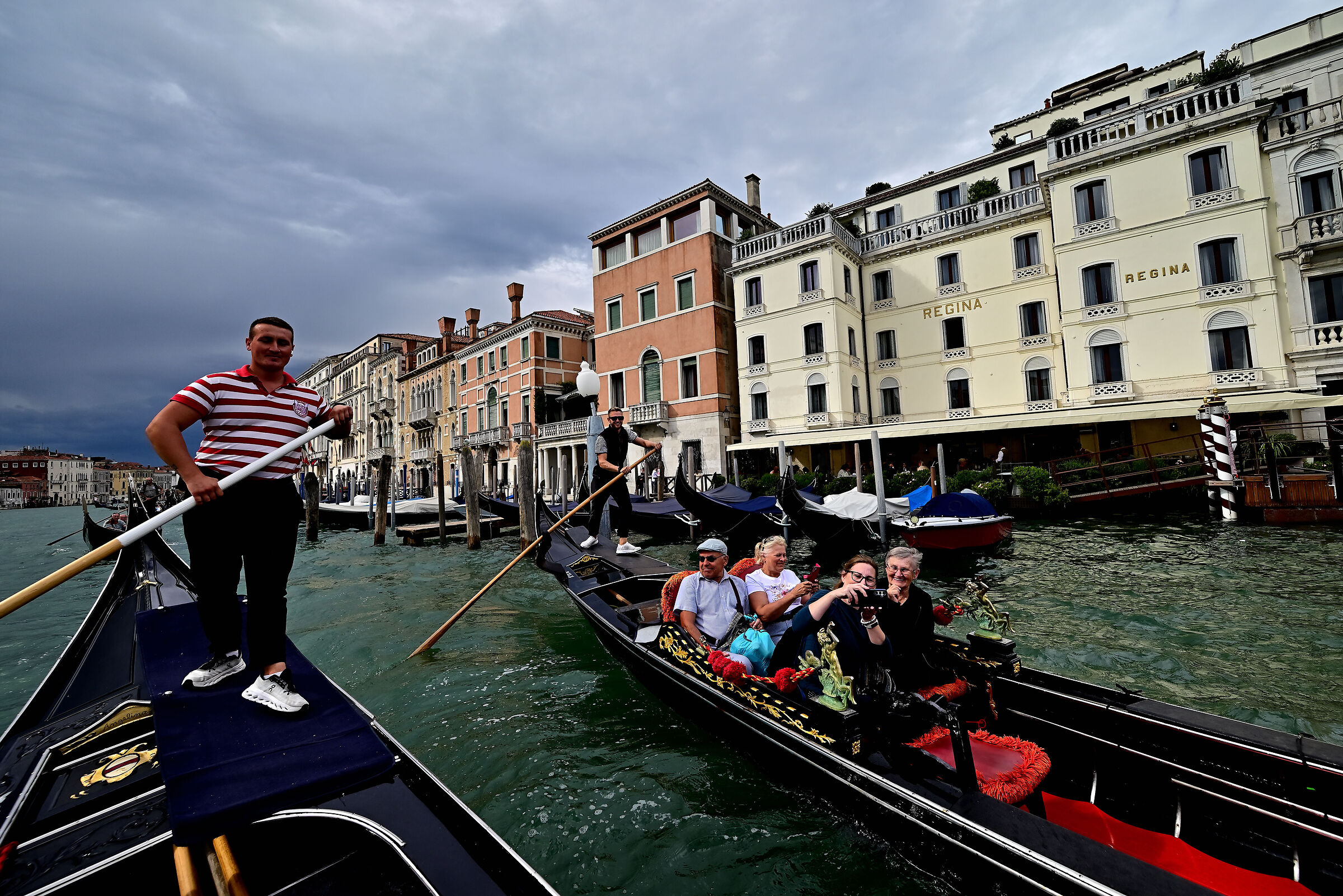 Venice canal & gondola