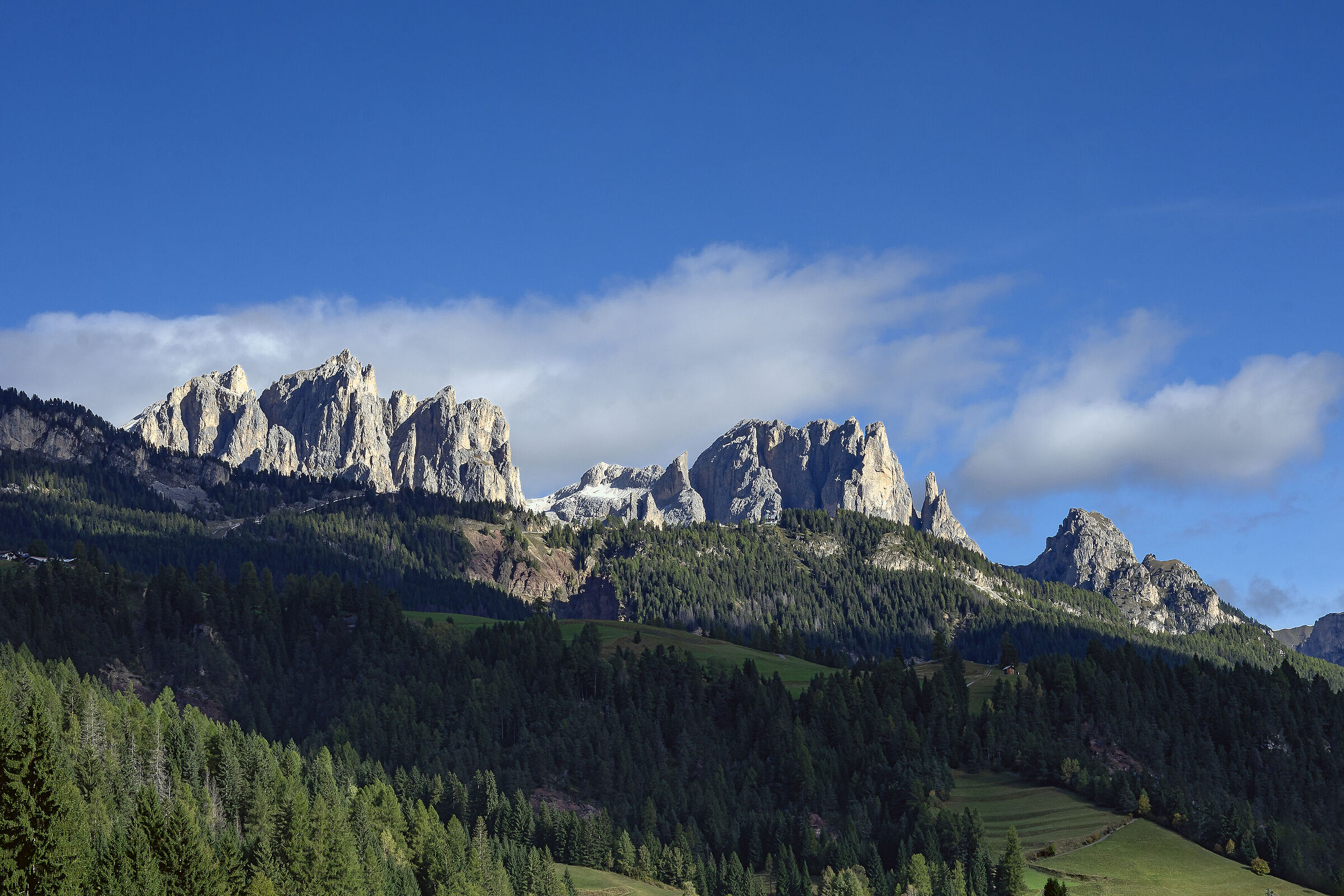 Val di Fassa, view from the balcony